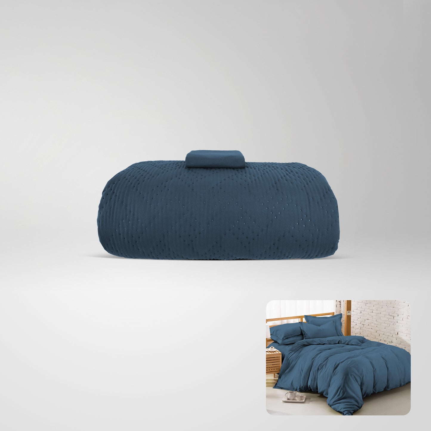 Plain Micro Fiber Coverlet