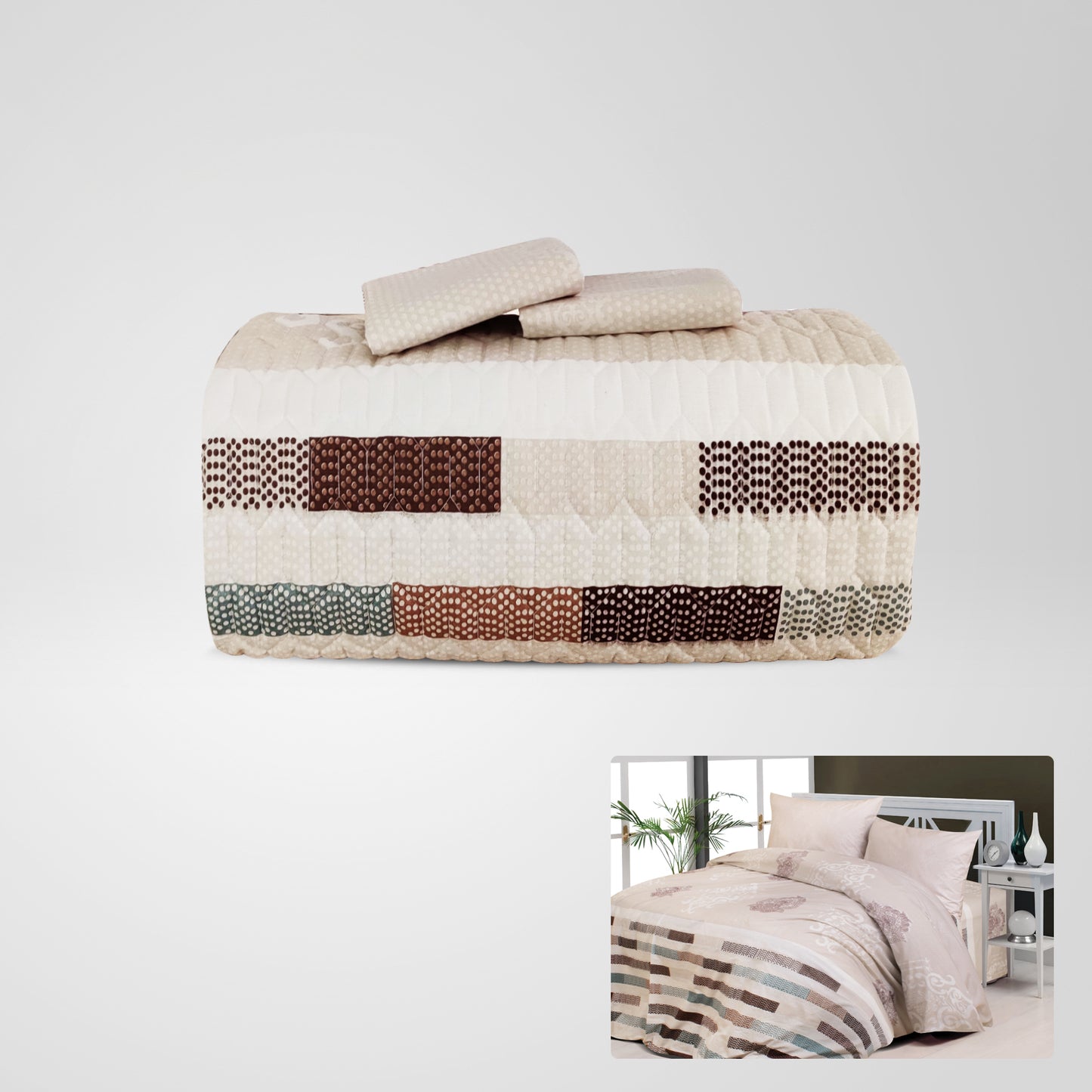 100% Cotton Coverlet