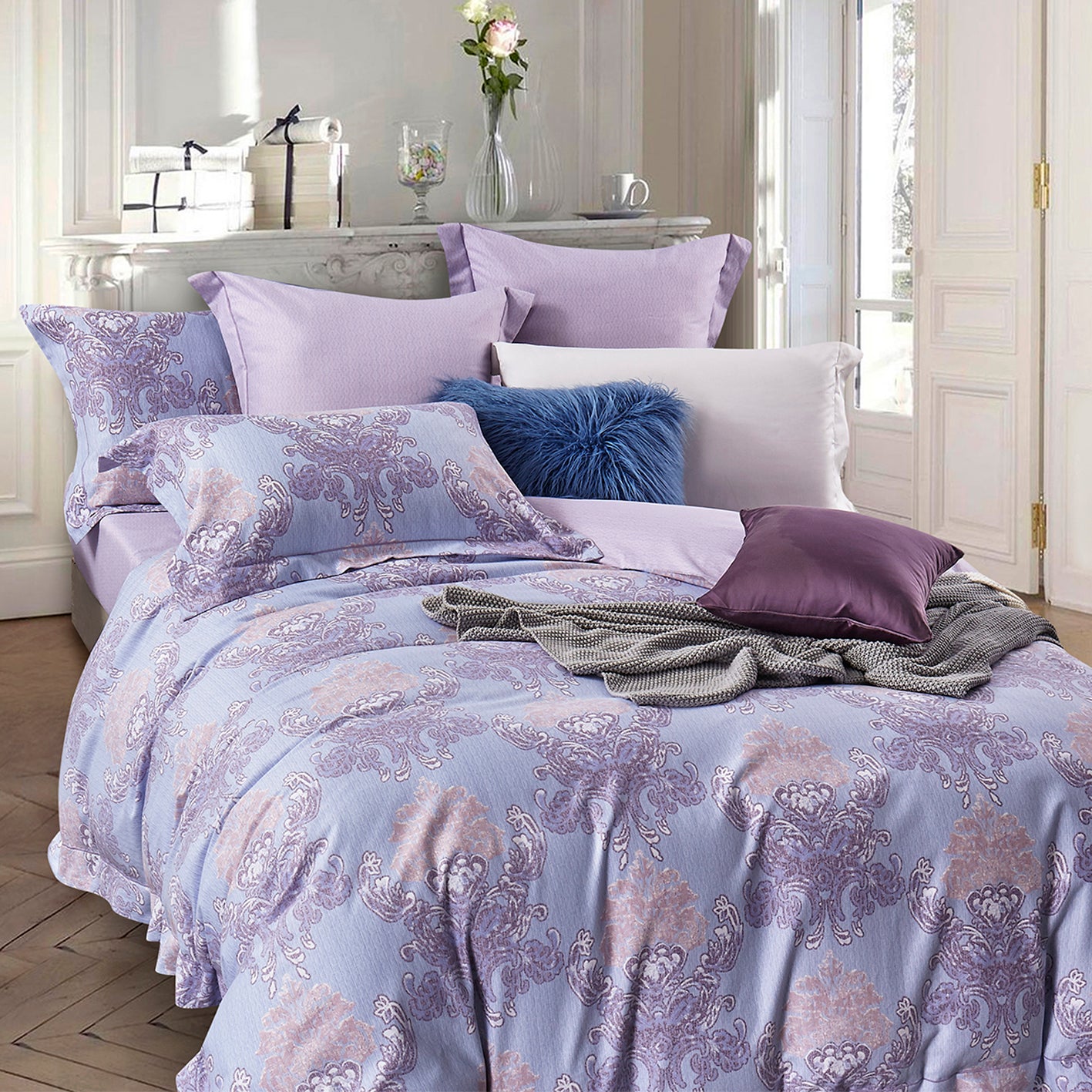 100% Cotton Satin Duvet Cover