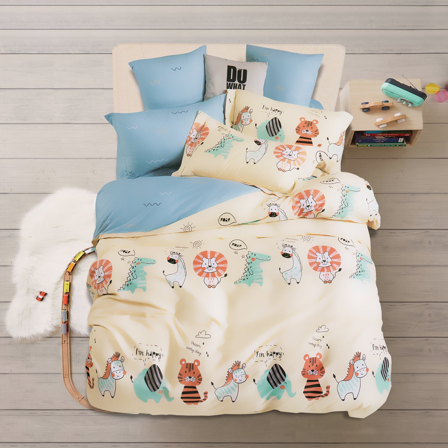 Poly Cotton Duvet Cover Set