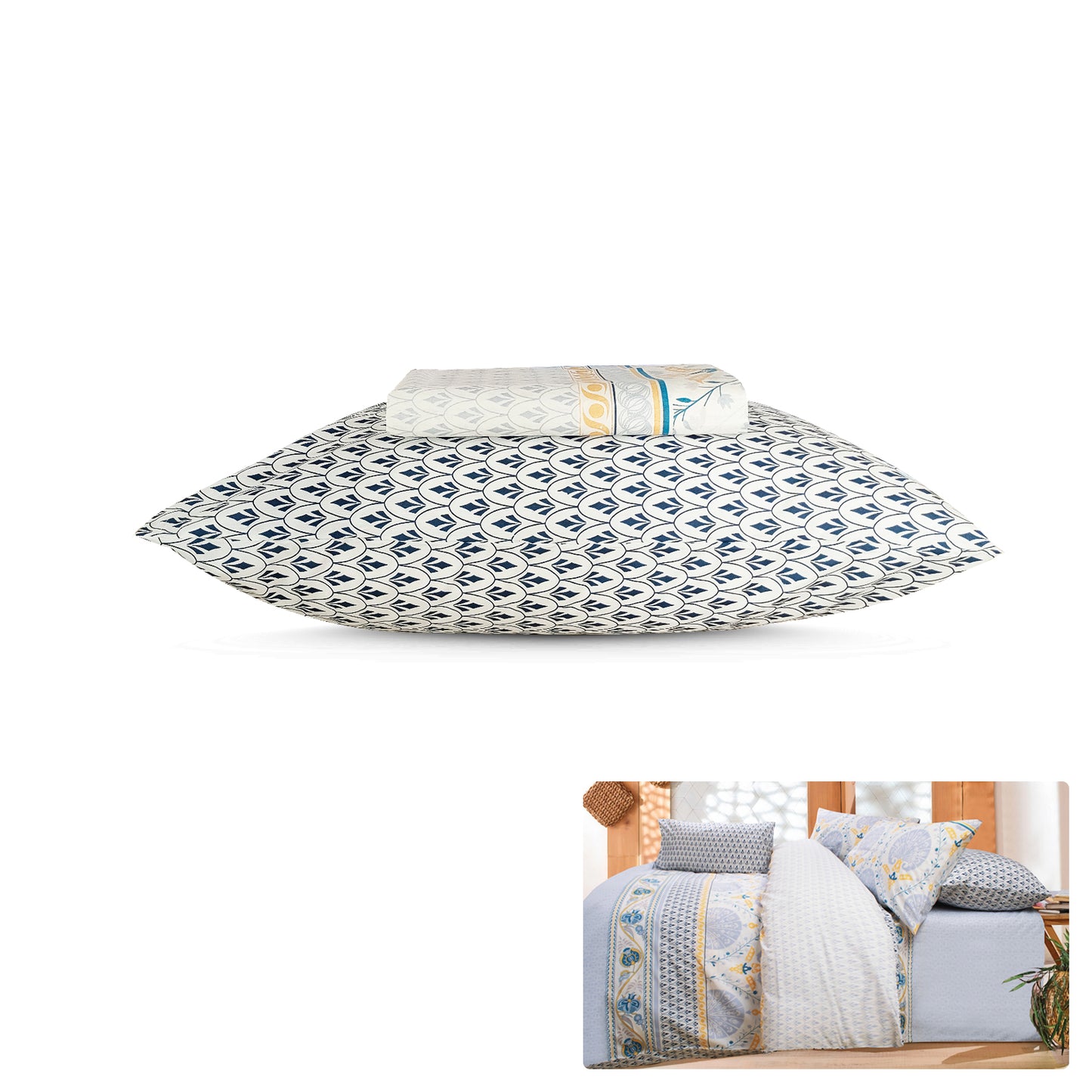 Poly Cotton Bed Sheet