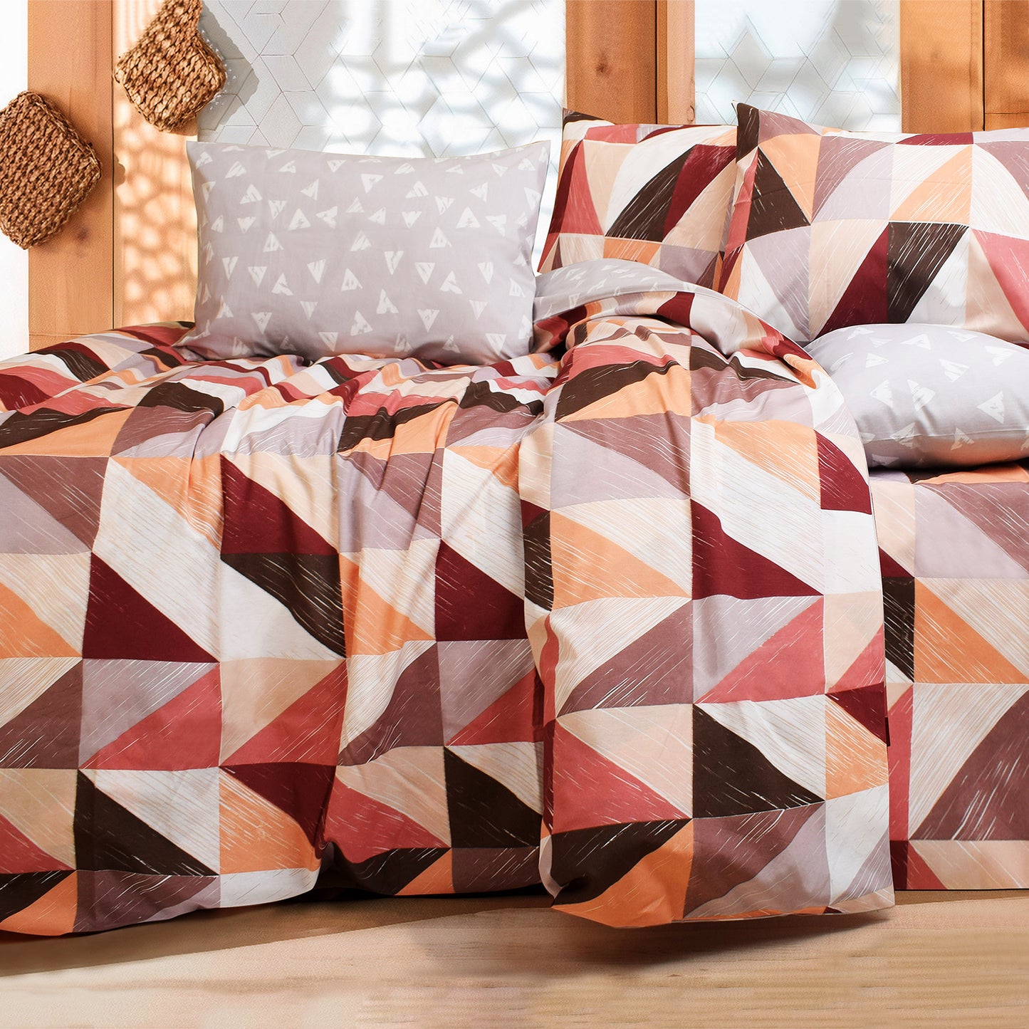 Poly Cotton Duvet Cover Set