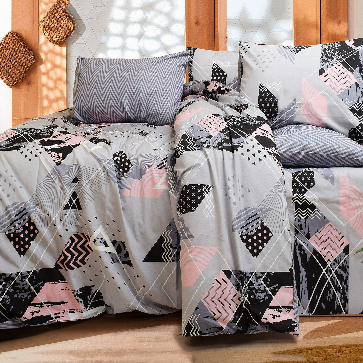 Poly Cotton Duvet Cover Set