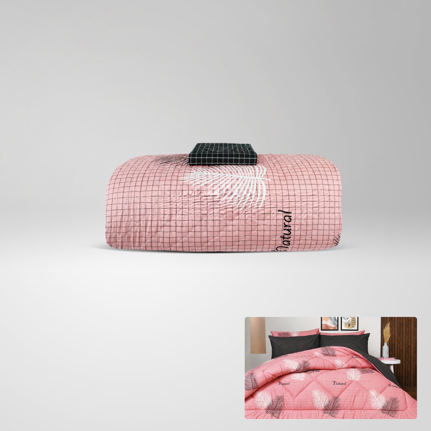 Poly Cotton Coverlet