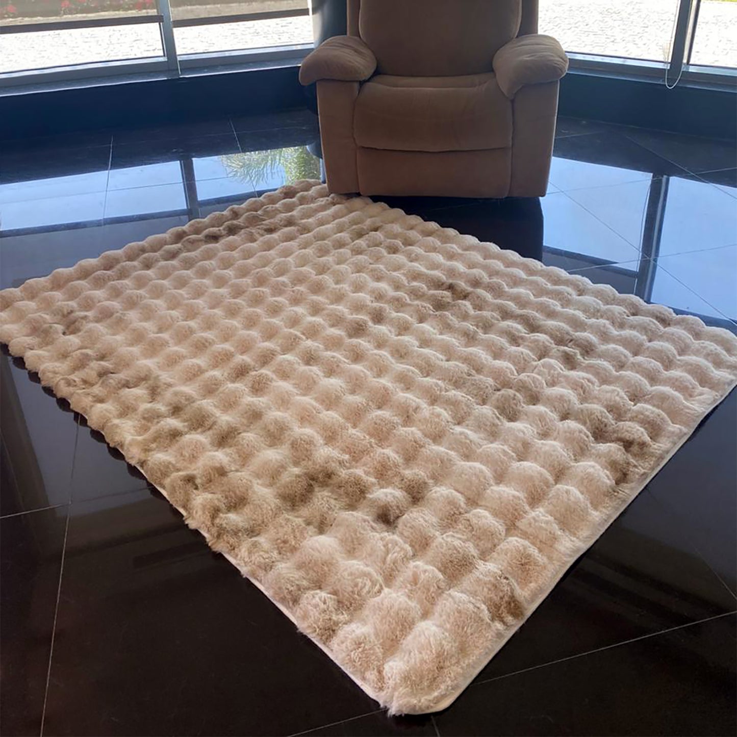 Fur Bubbles Carpet