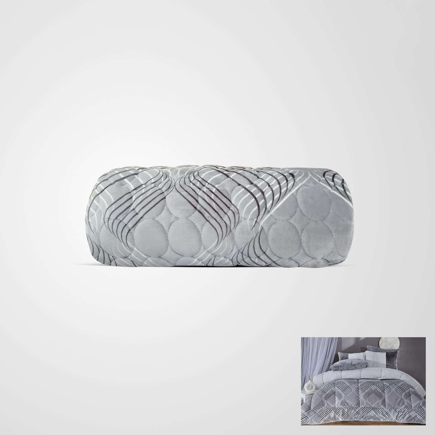 Quilted Velour Blanket