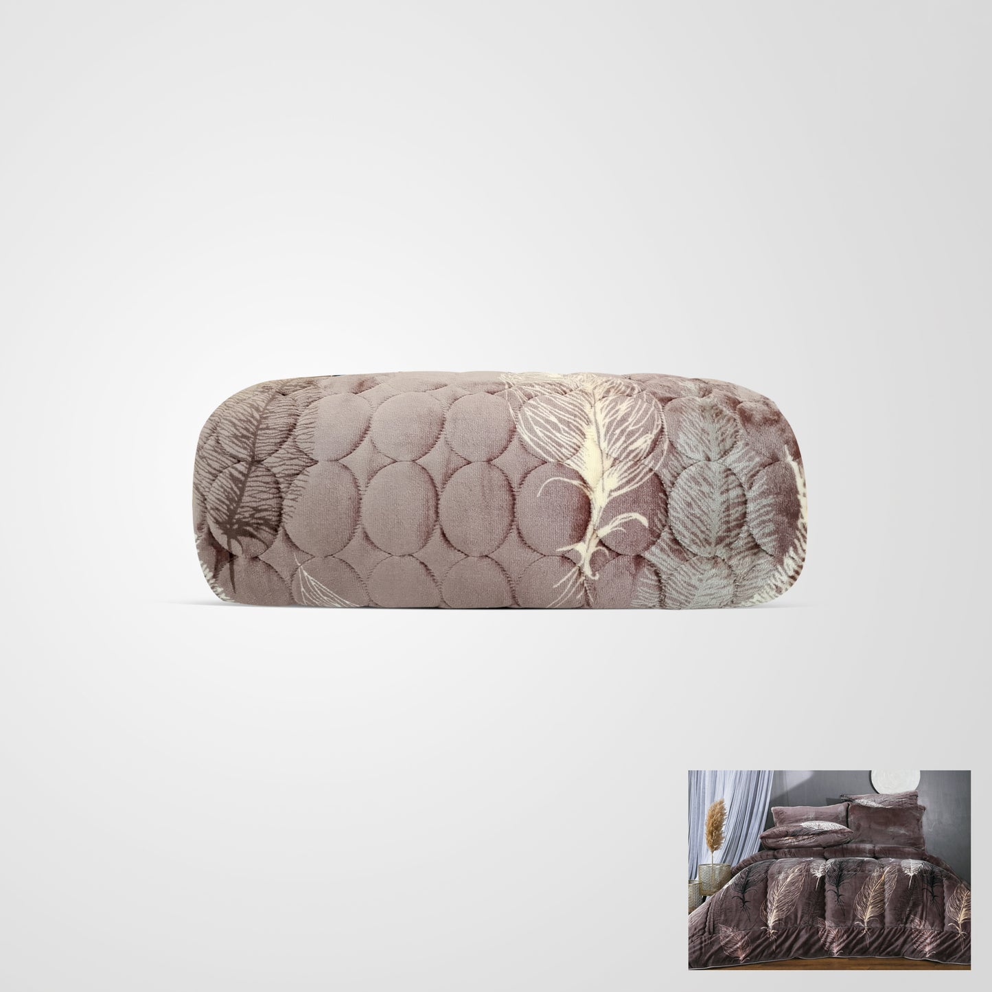 Quilted Velour Blanket