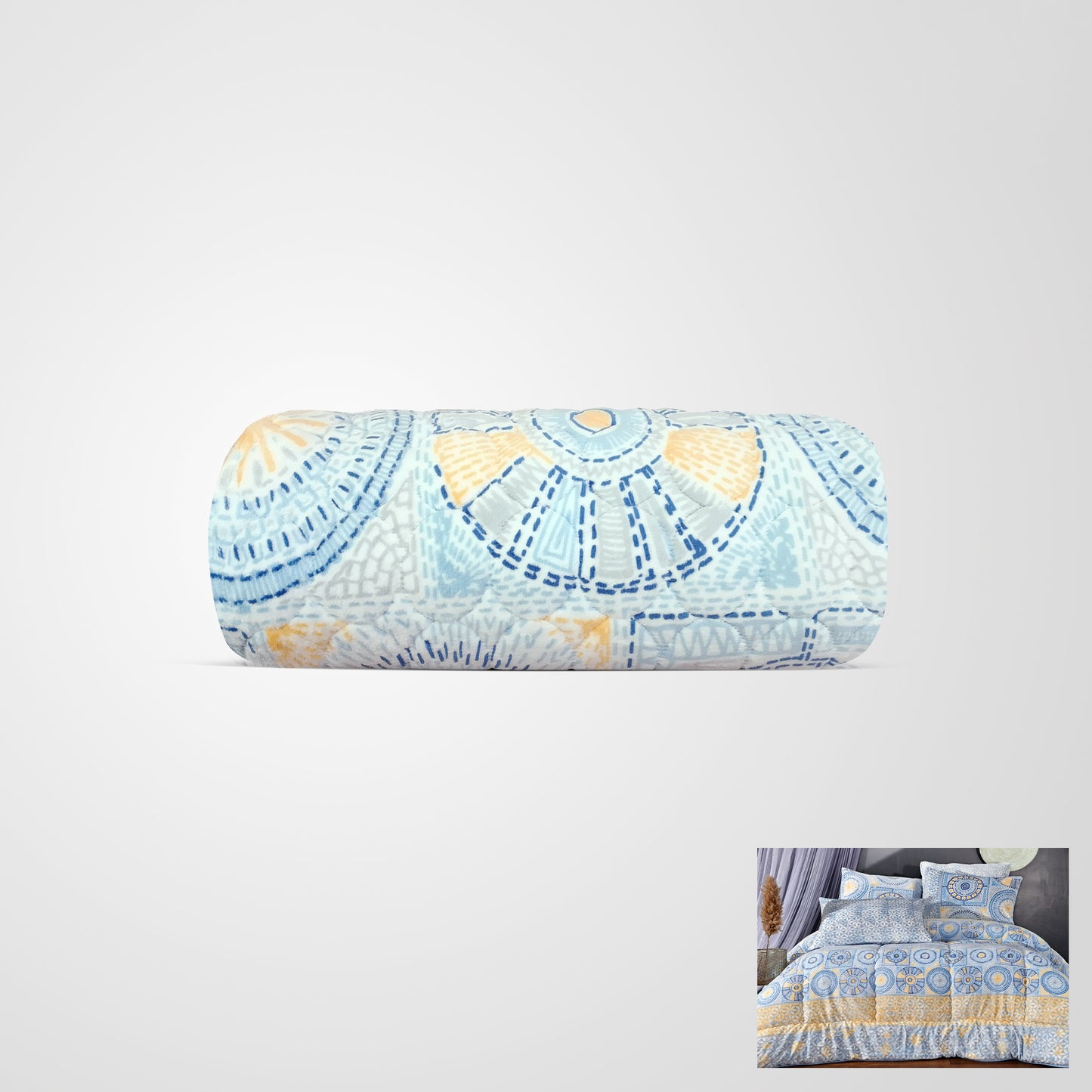 Quilted Velour Blanket