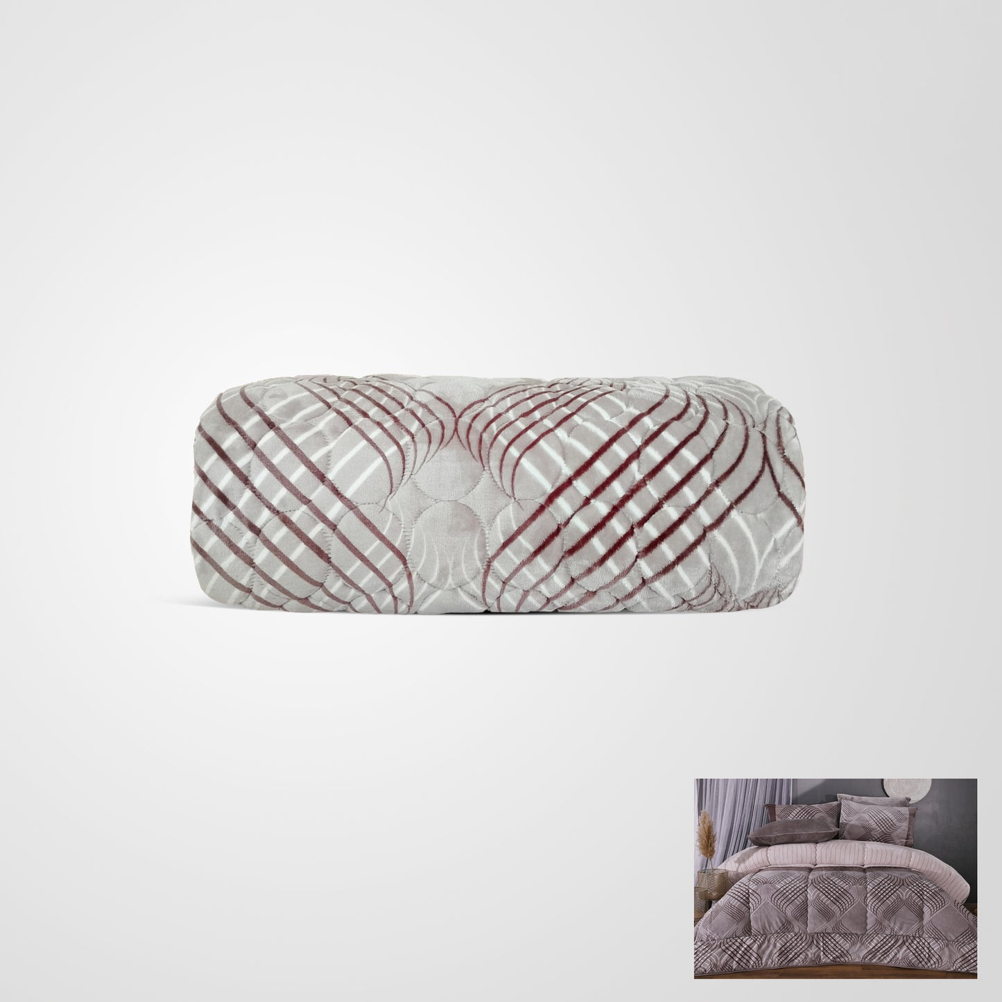 Quilted Velour Blanket