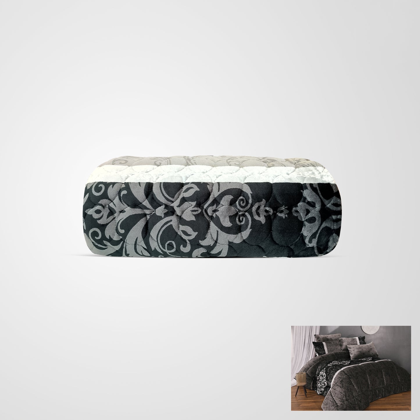 Quilted Velour Blanket