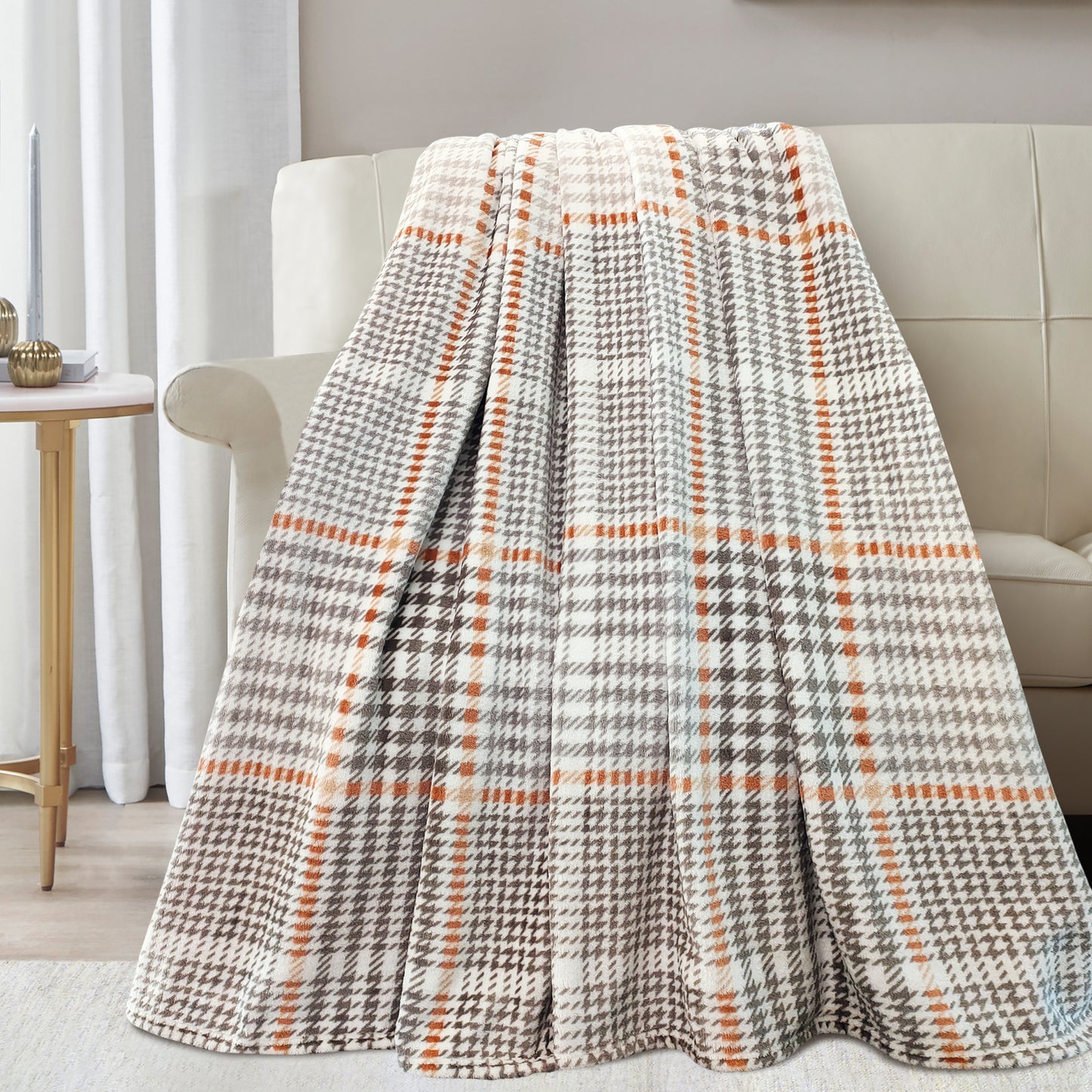 Velour Blanket Throw