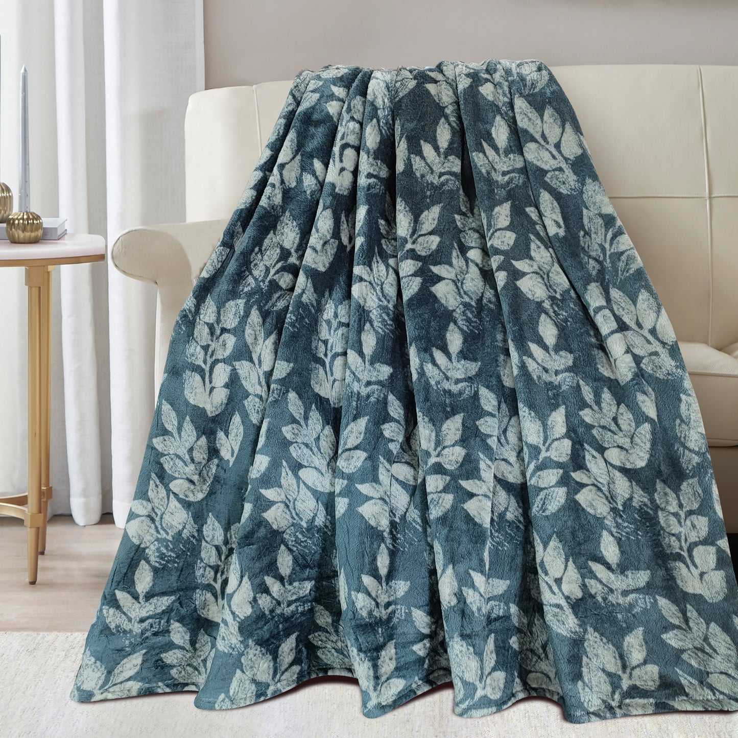 Velour Blanket Throw