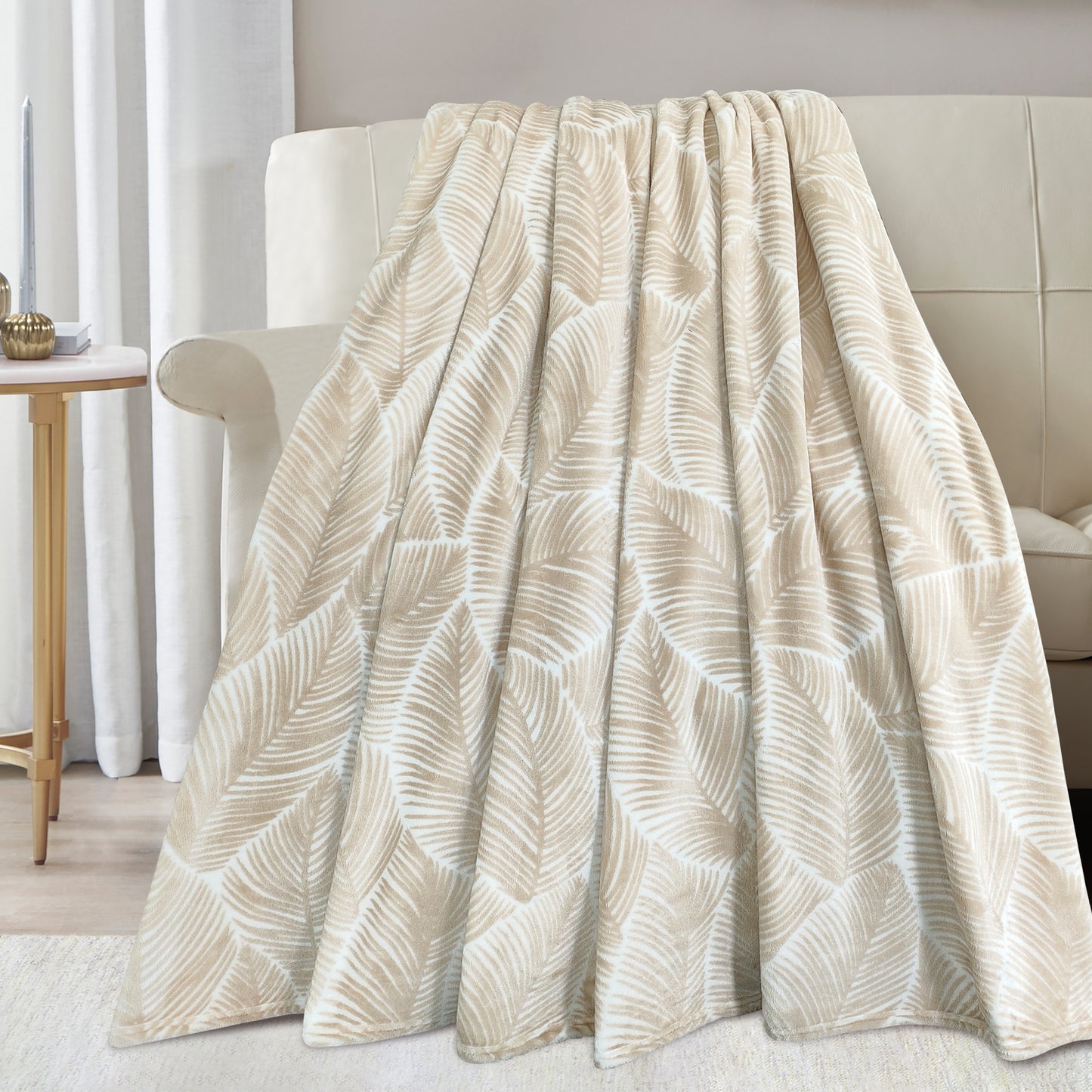 Velour Blanket Throw