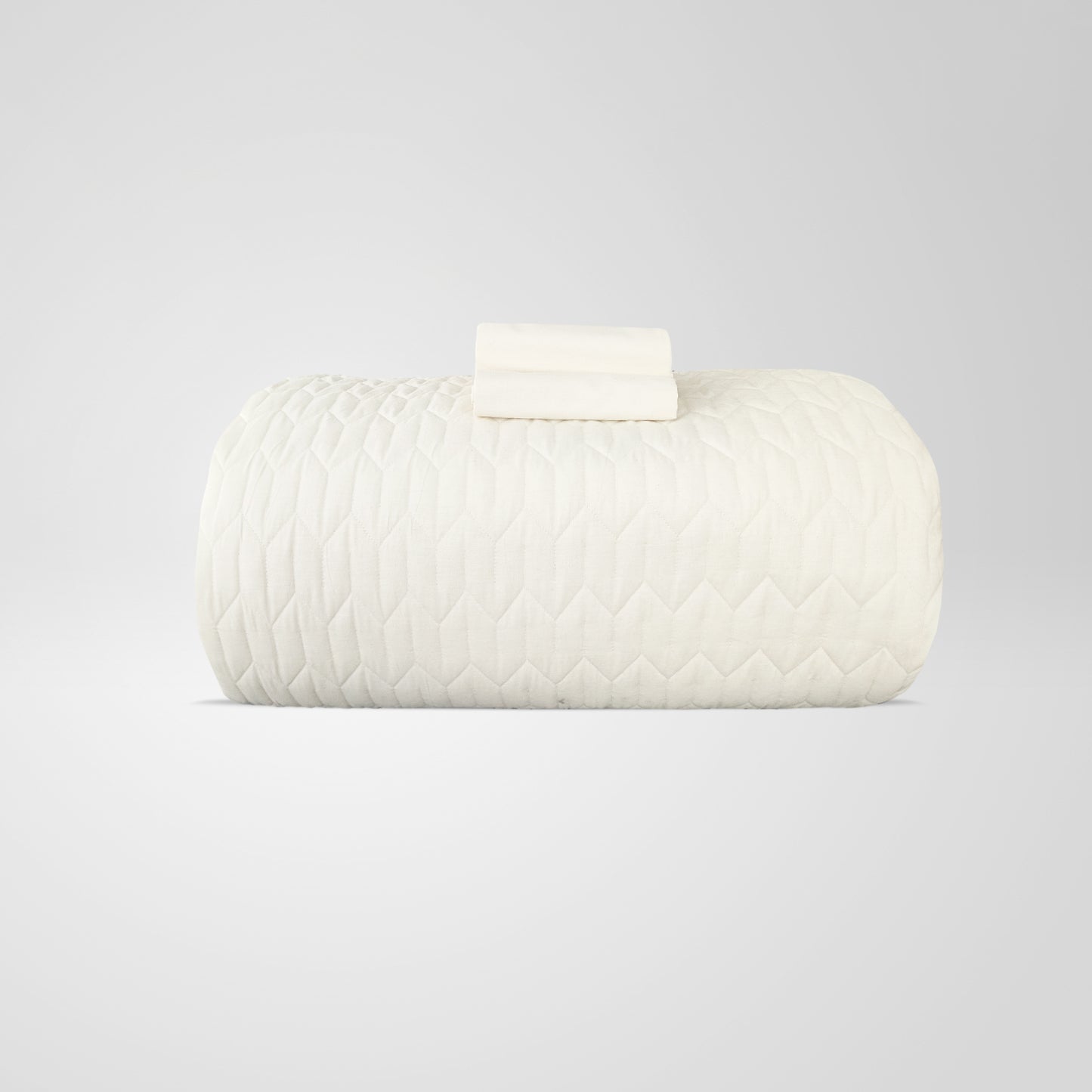 Plain 100% Cotton Coverlet