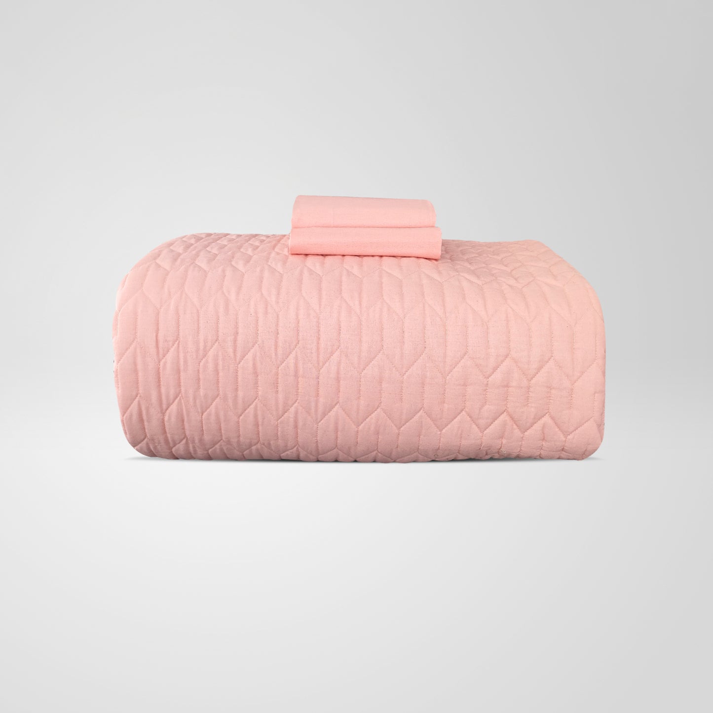 Plain 100% Cotton Coverlet