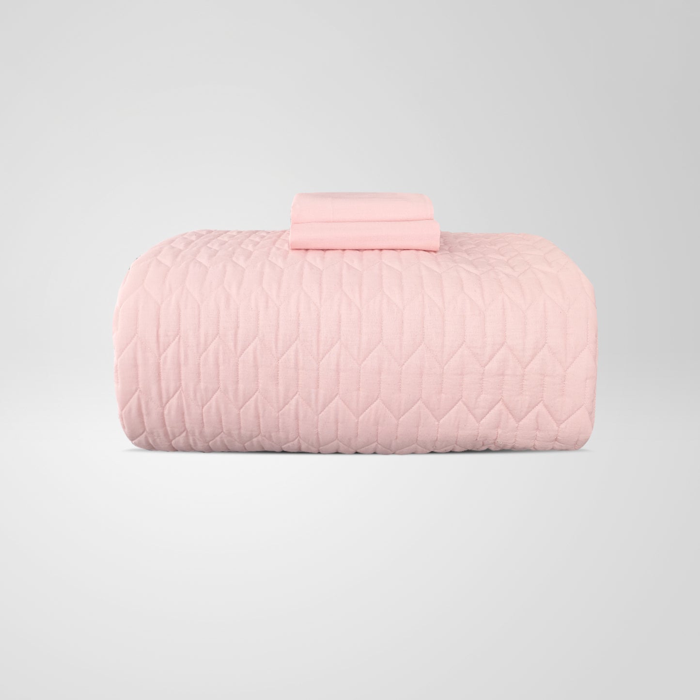 Plain 100% Cotton Coverlet