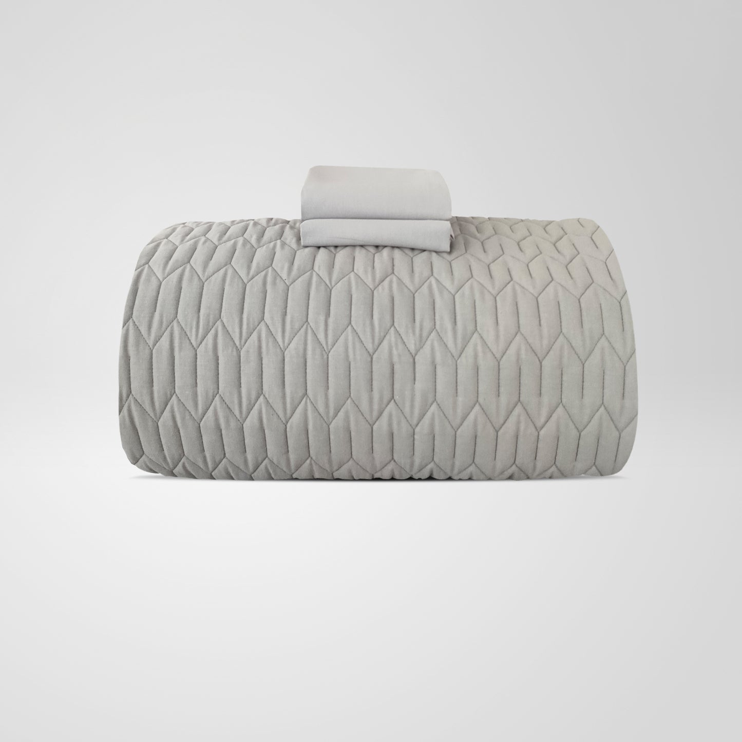 Plain 100% Cotton Coverlet