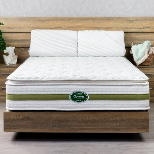 Green pillowtop Mattress