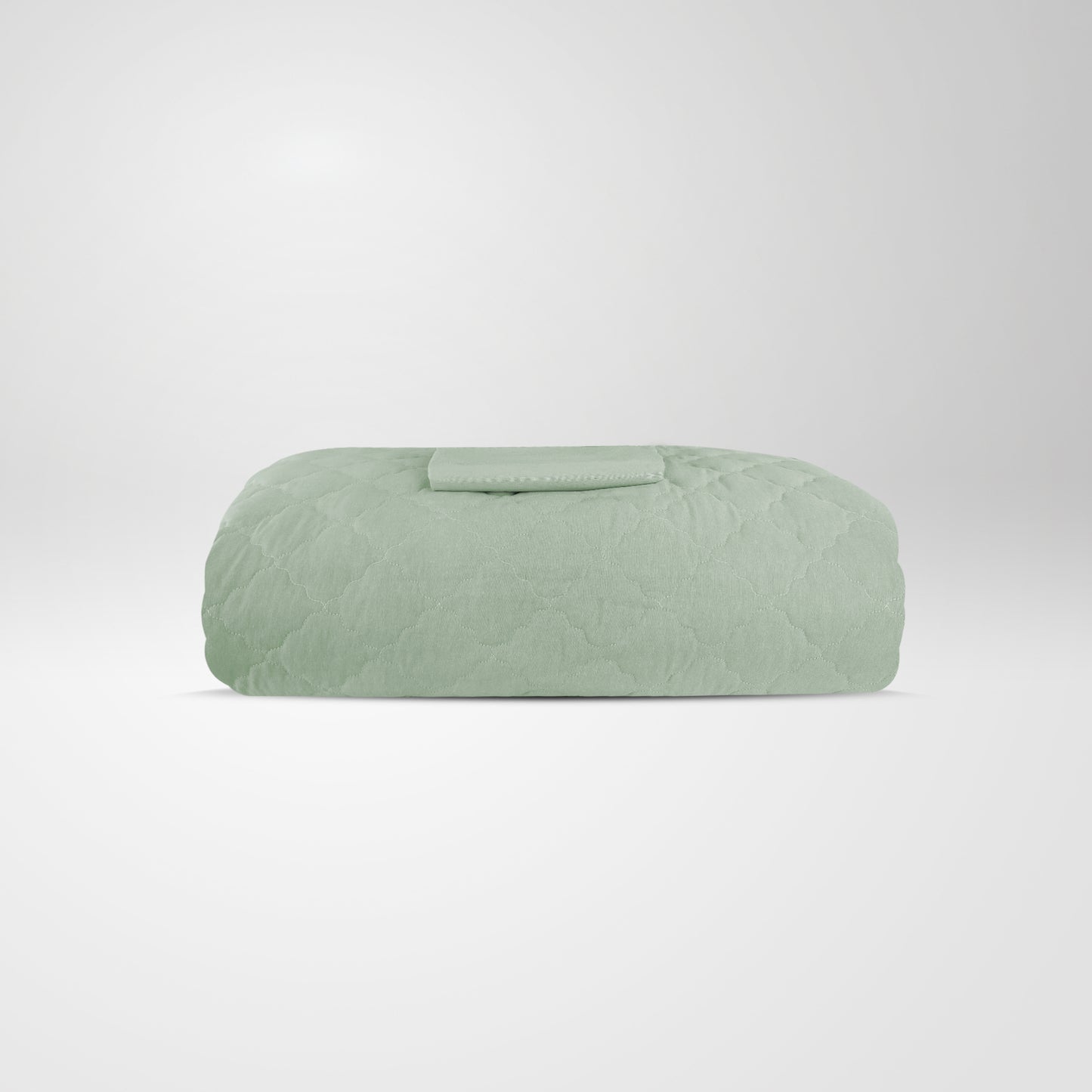 Plain Poly Cotton Coverlet