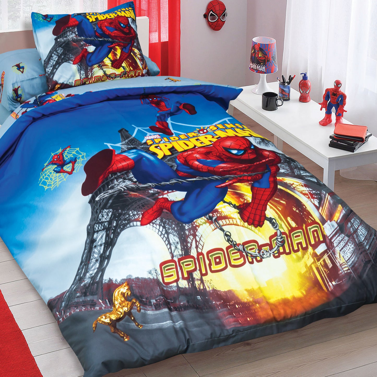 Panel Microfiber Duvet Cover