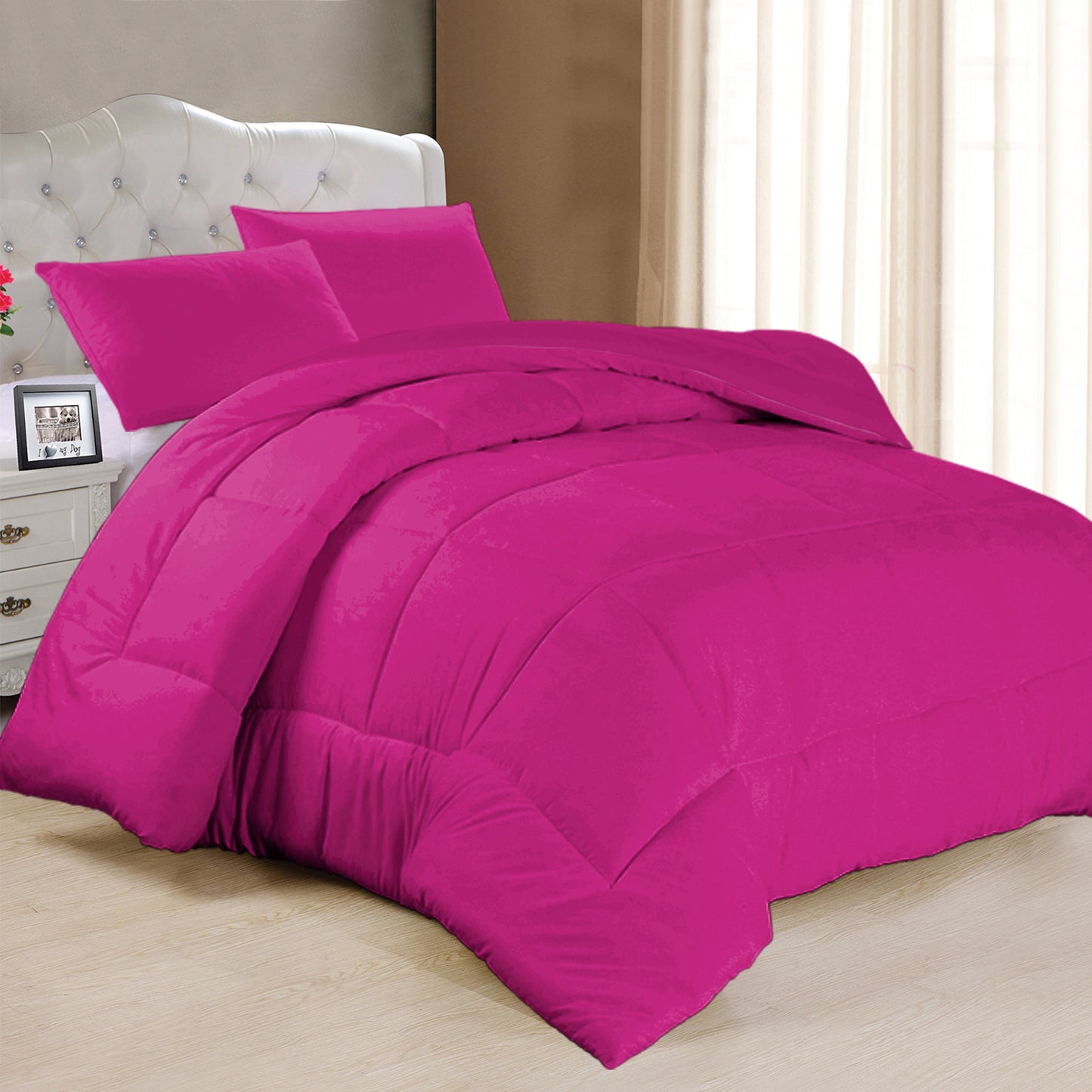 Plain 100% Cotton Duvet Cover