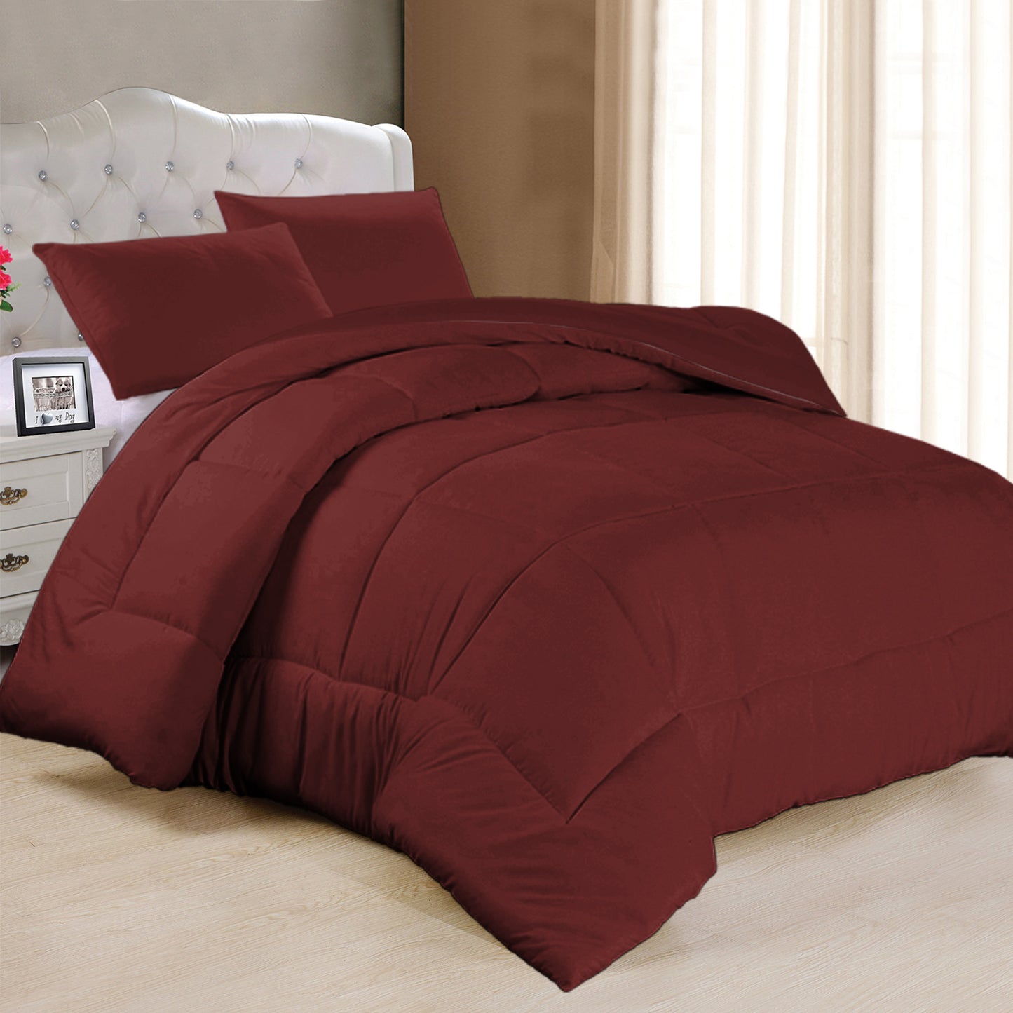 Plain 100% Cotton Duvet Cover