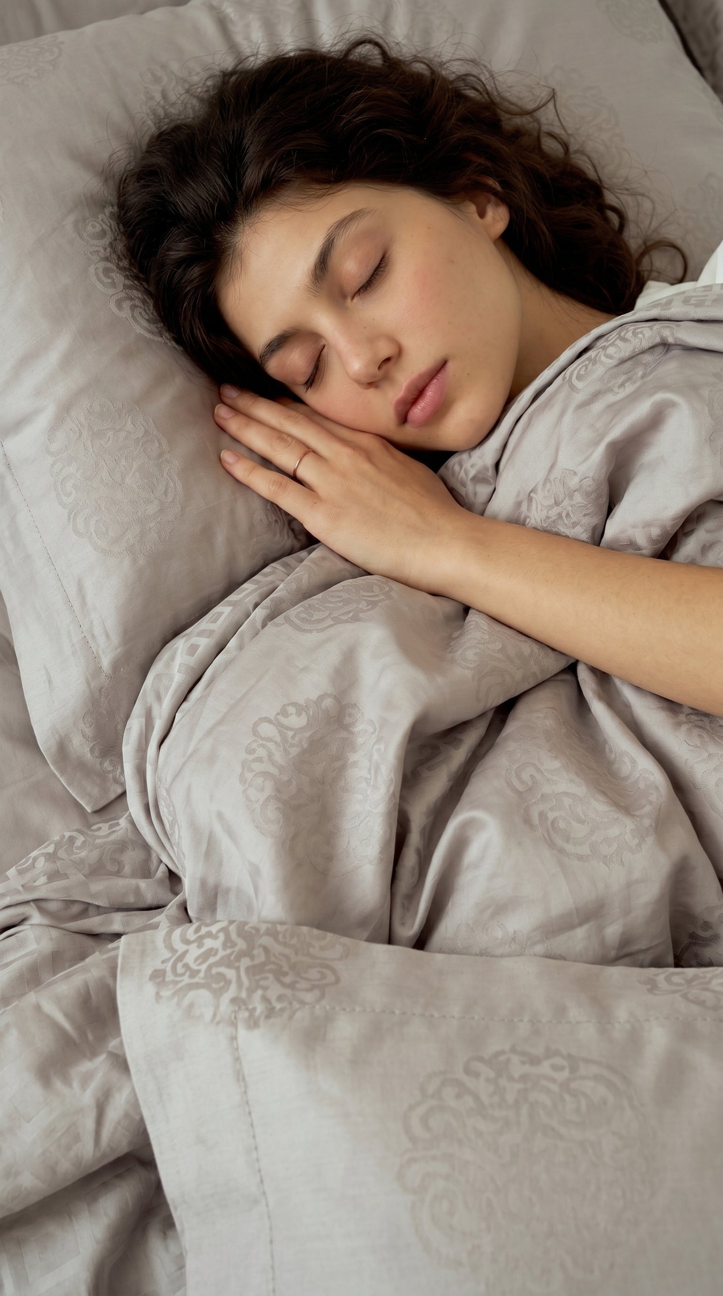 New cotton satin duvet cover set