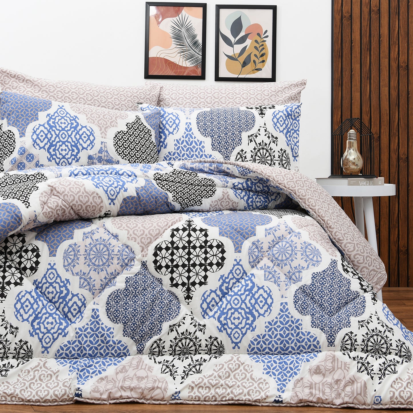 Poly Cotton Duvet Cover Set