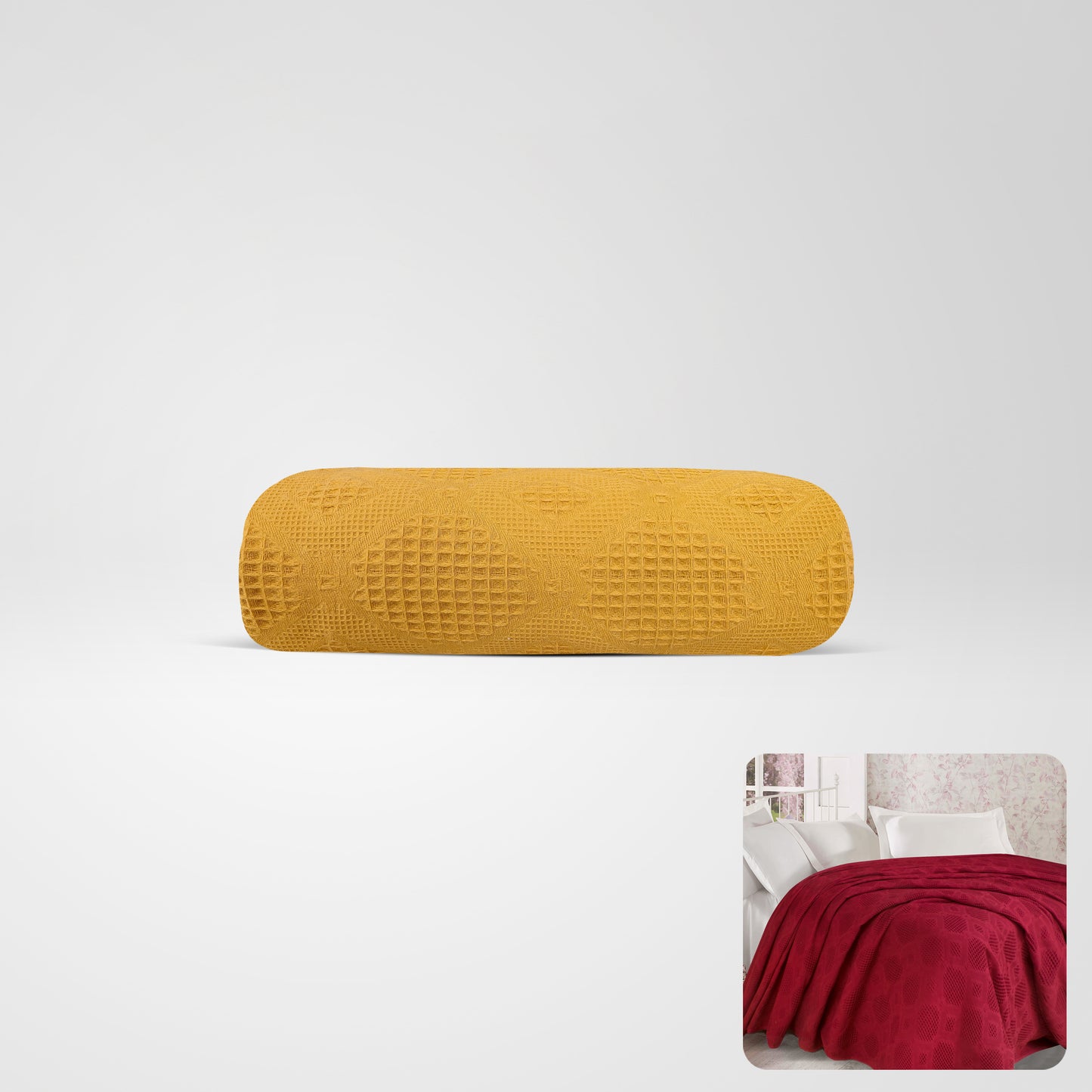 100 % Jacquard Cotton Coverlet ( Special offer )
