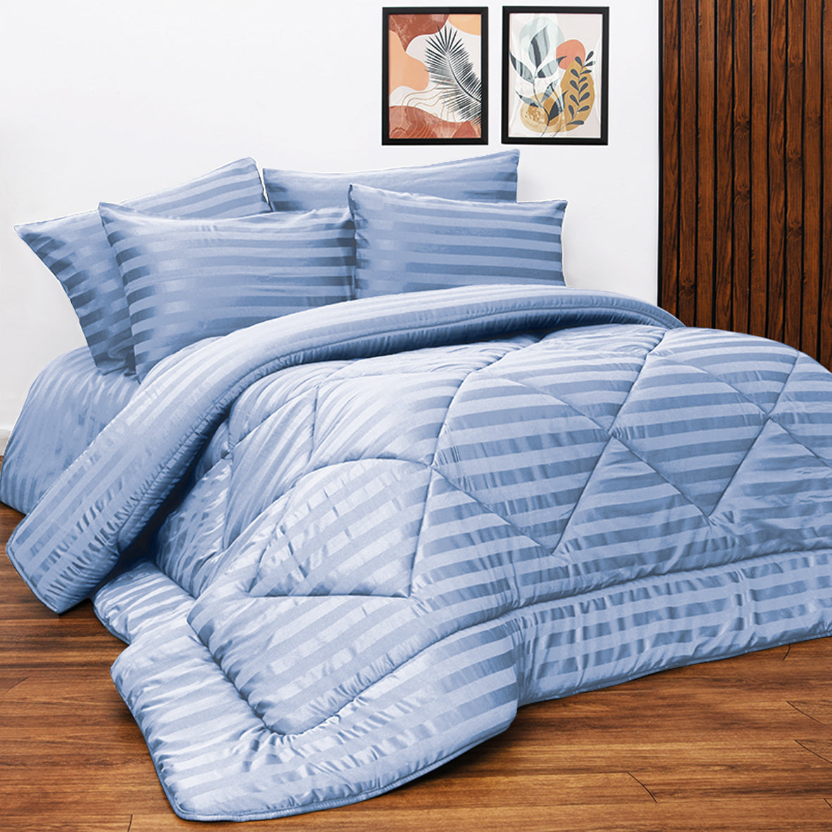 Wide Stripe Duvet Cover