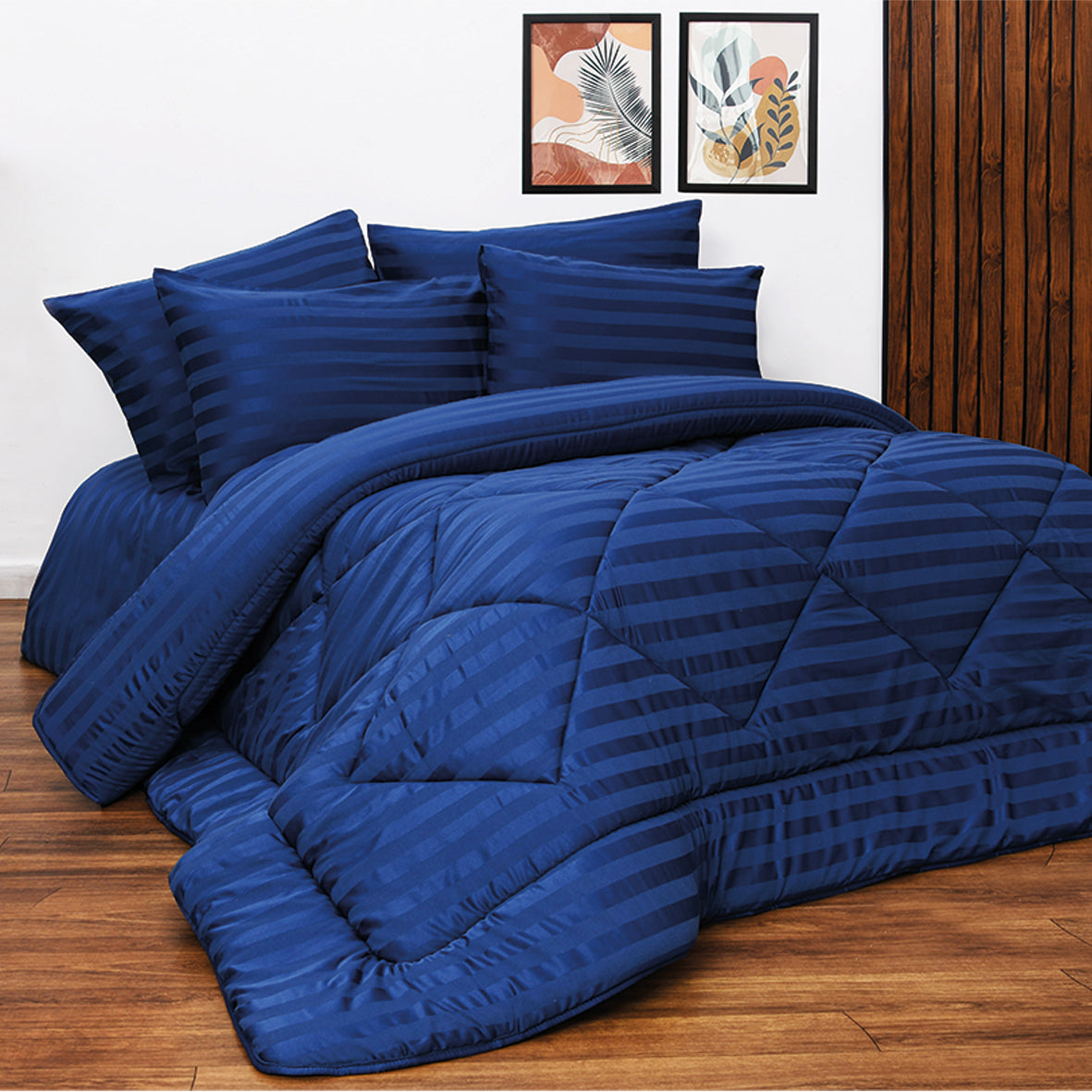 Wide Stripe Duvet Cover