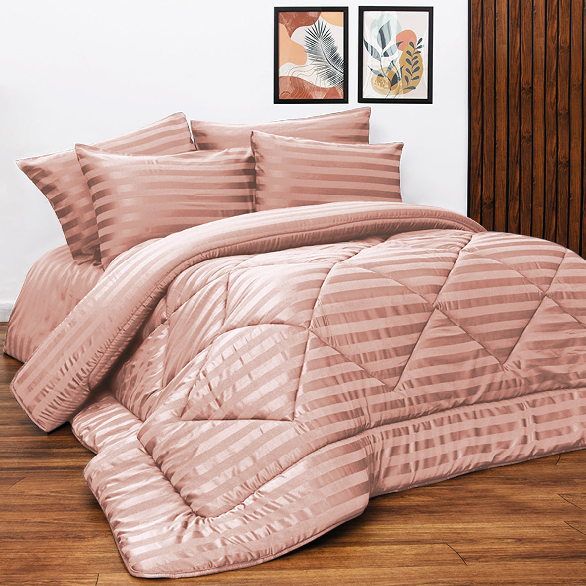 Wide Stripe Duvet Cover