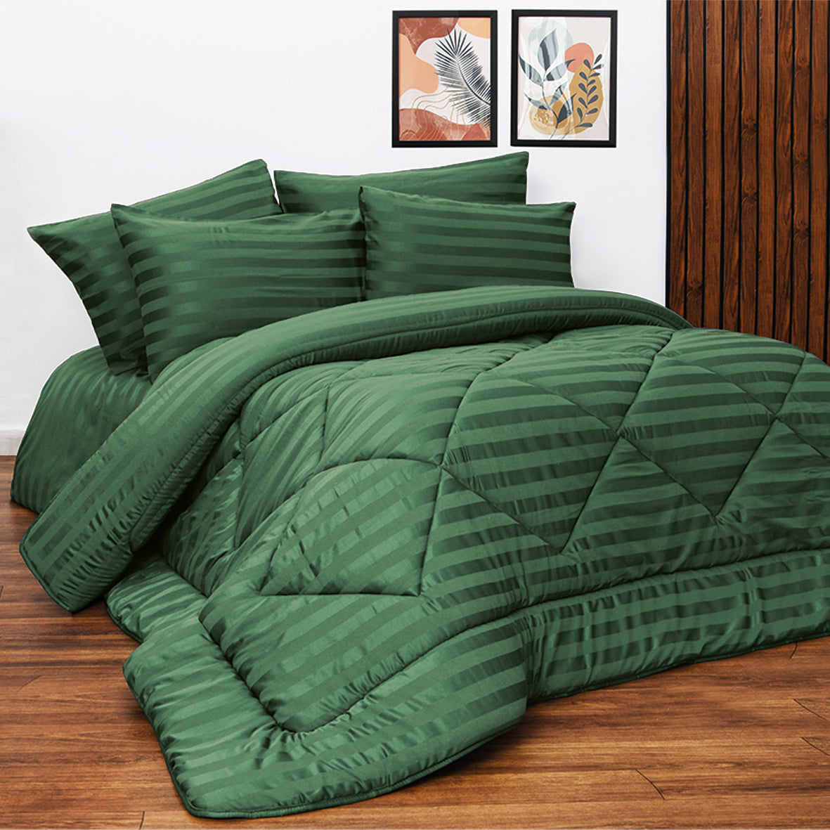 Wide Stripe Duvet Cover