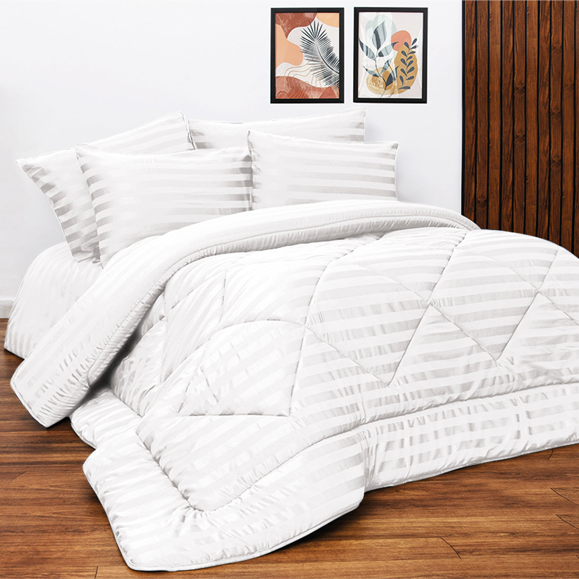 Wide Stripe Duvet Cover