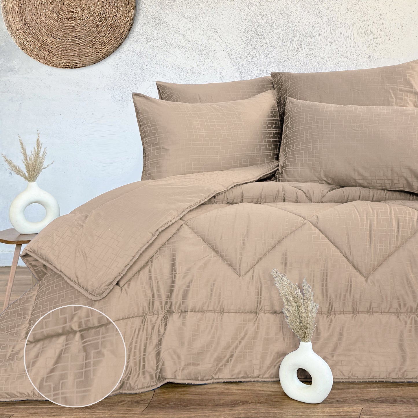 Jacquard Poly Duvet