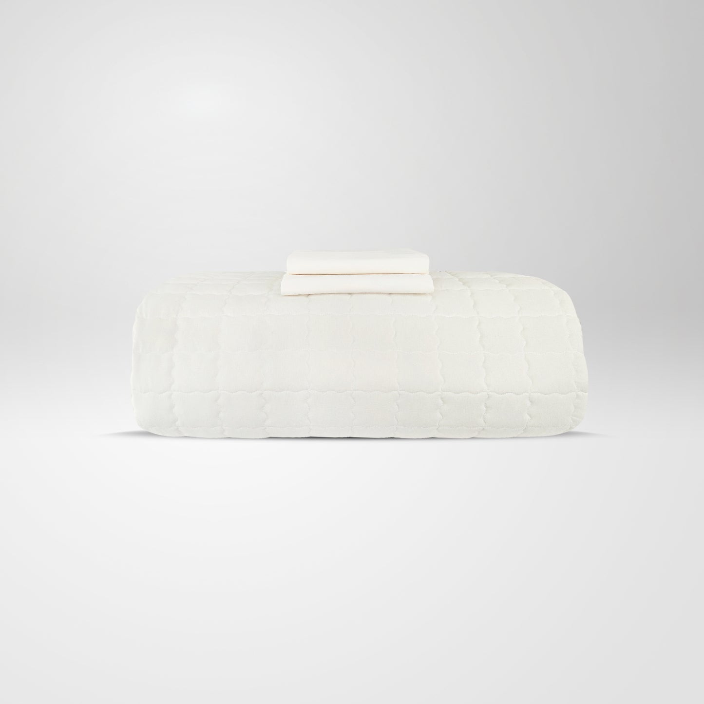 Plain Poly Cotton Coverlet