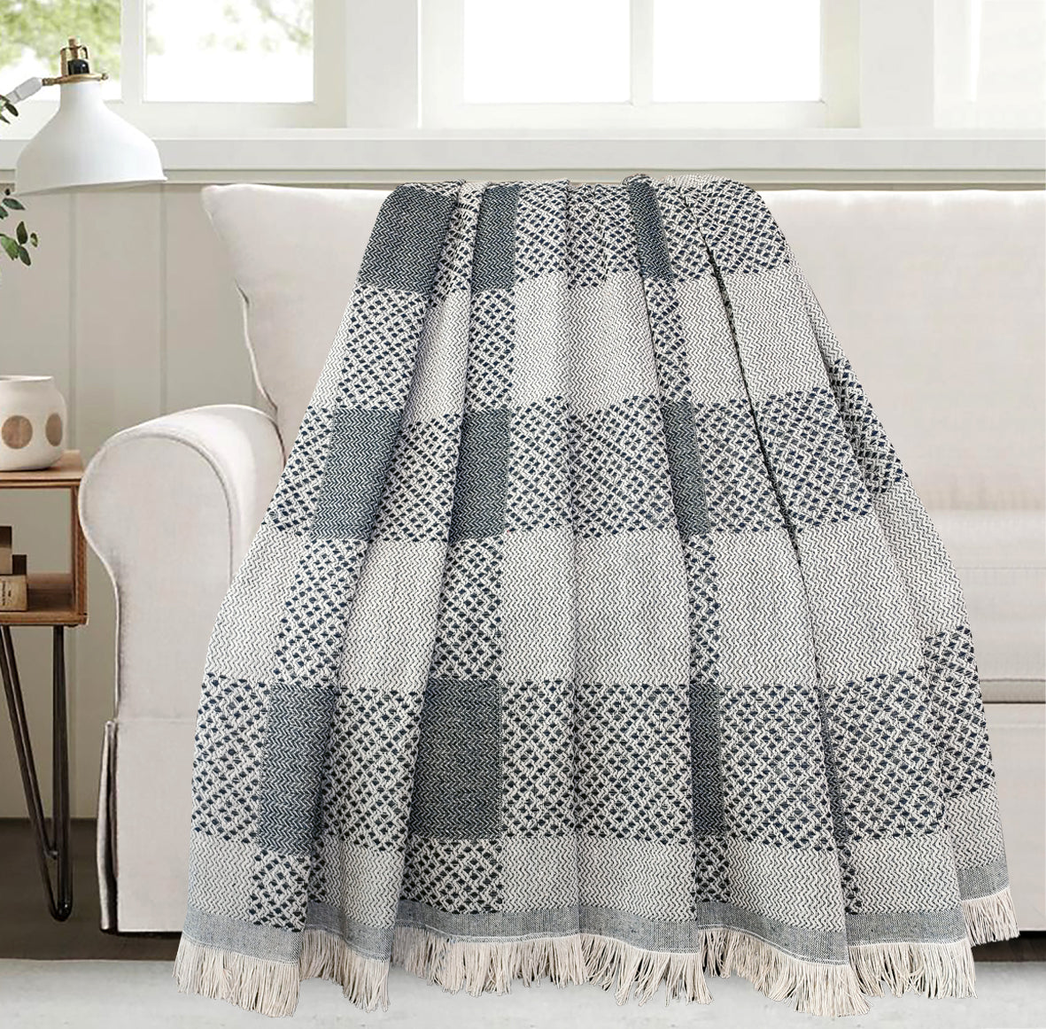 Jacquard Light Coverlet