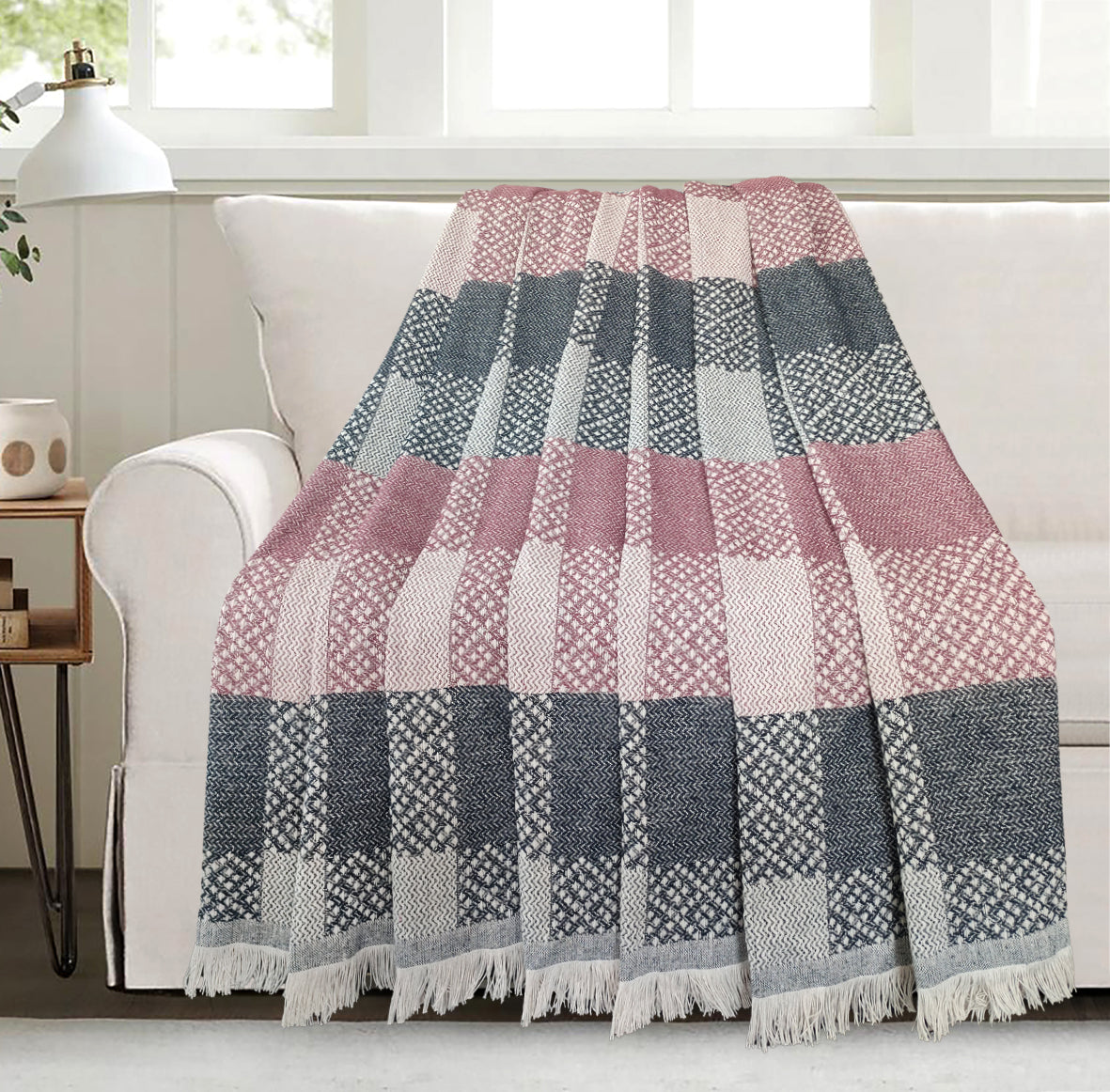 Jacquard Light Coverlet