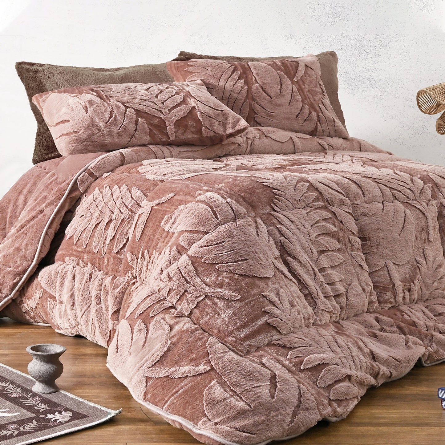 Jacquard Fur Duvet