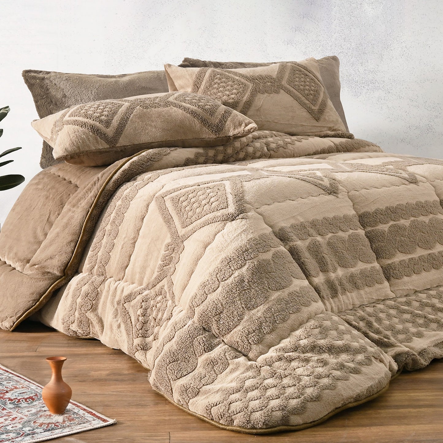 Jacquard Fur Duvet