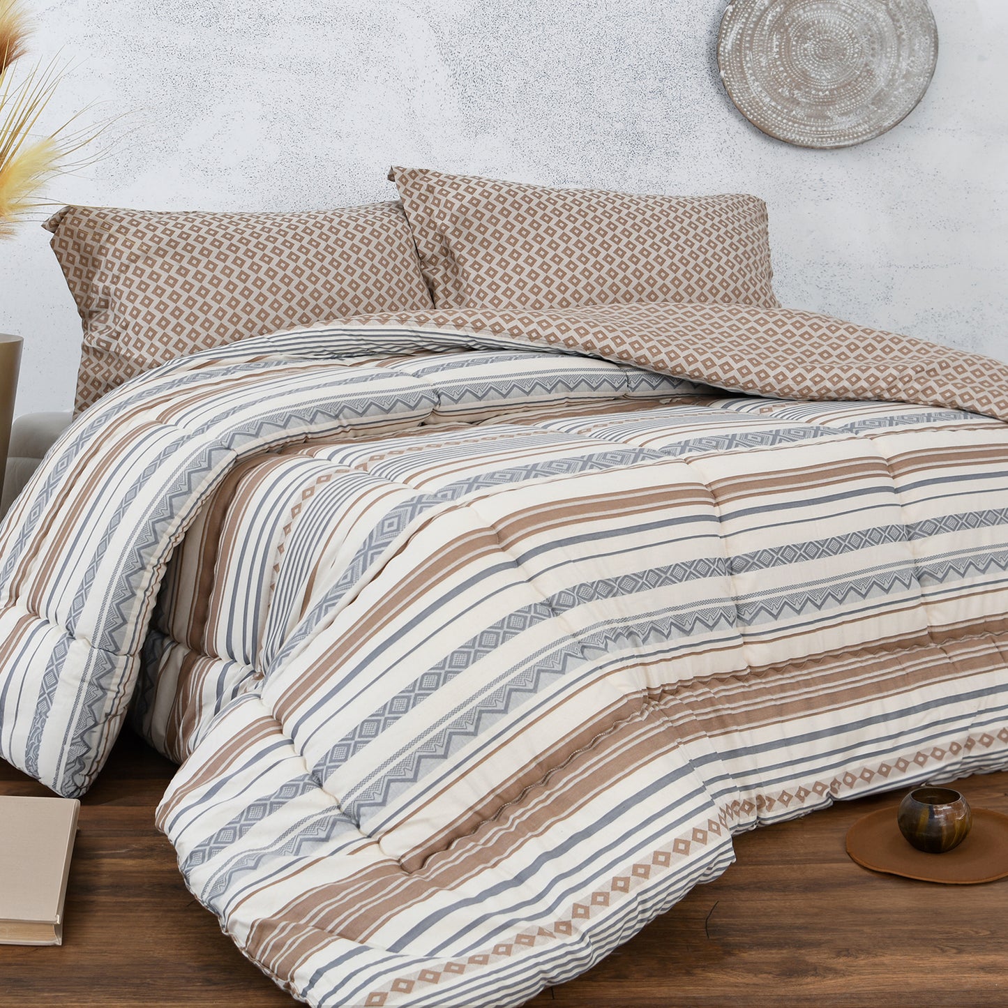 Jaquard Organic Duvet