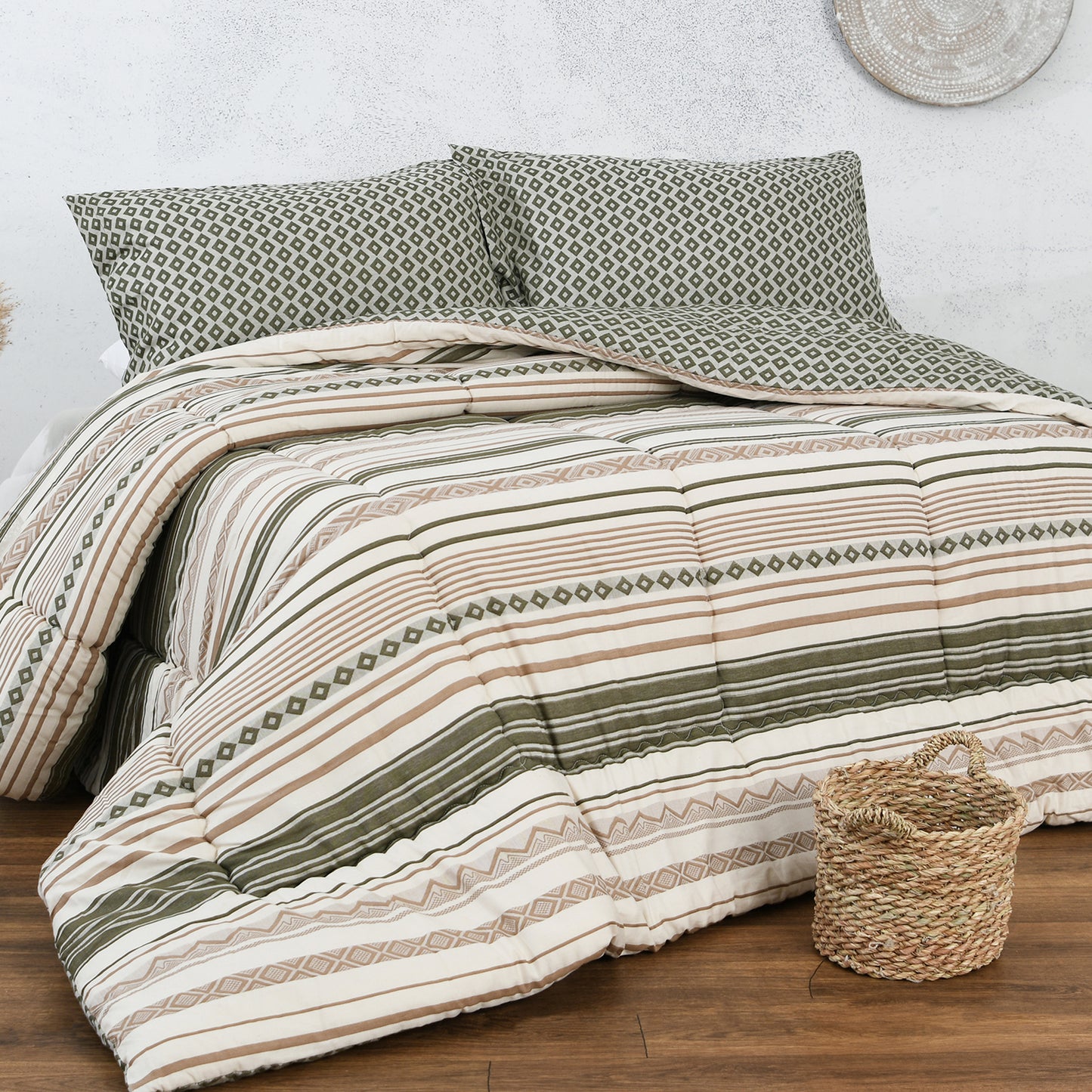 Jaquard Organic Duvet