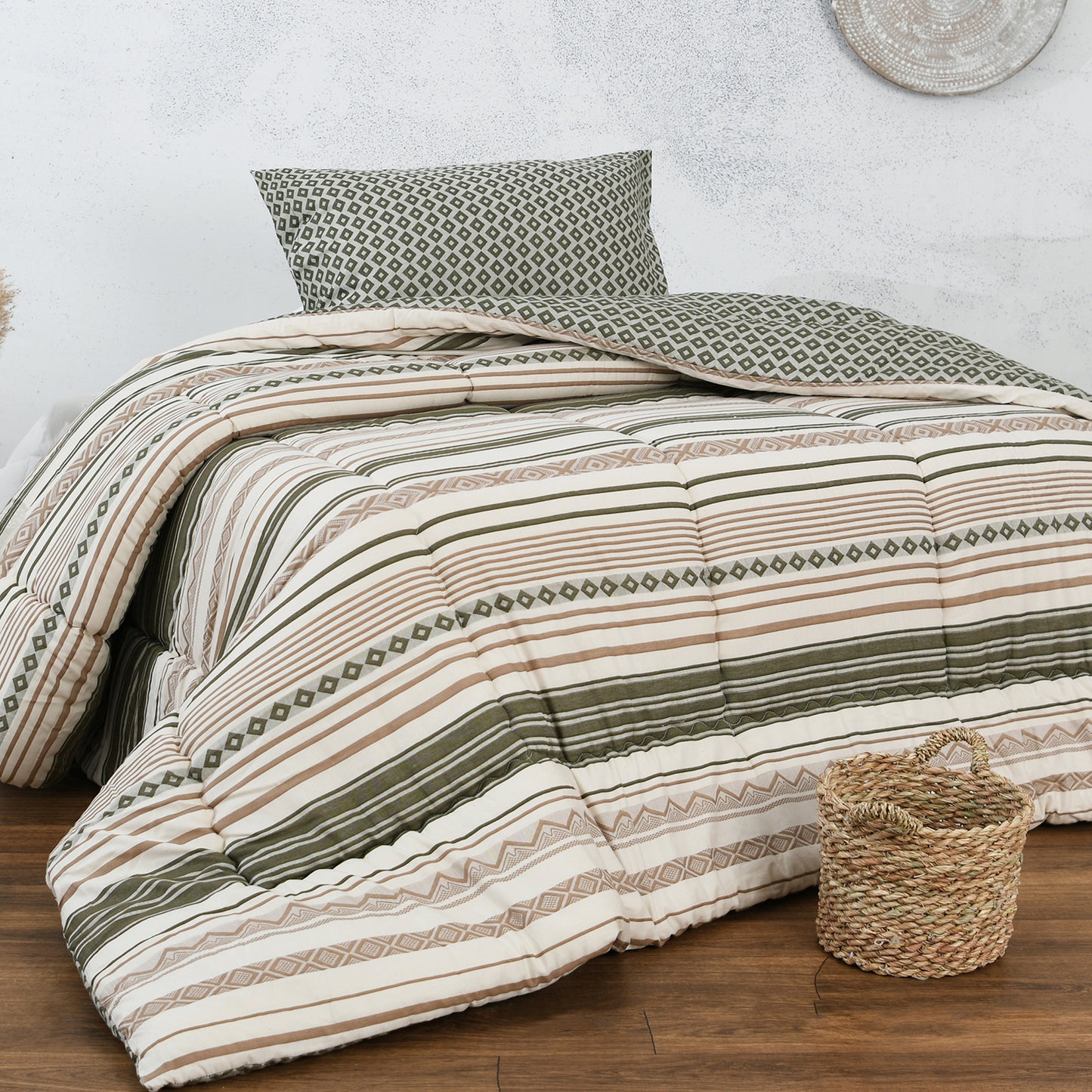 Jaquard Organic Duvet