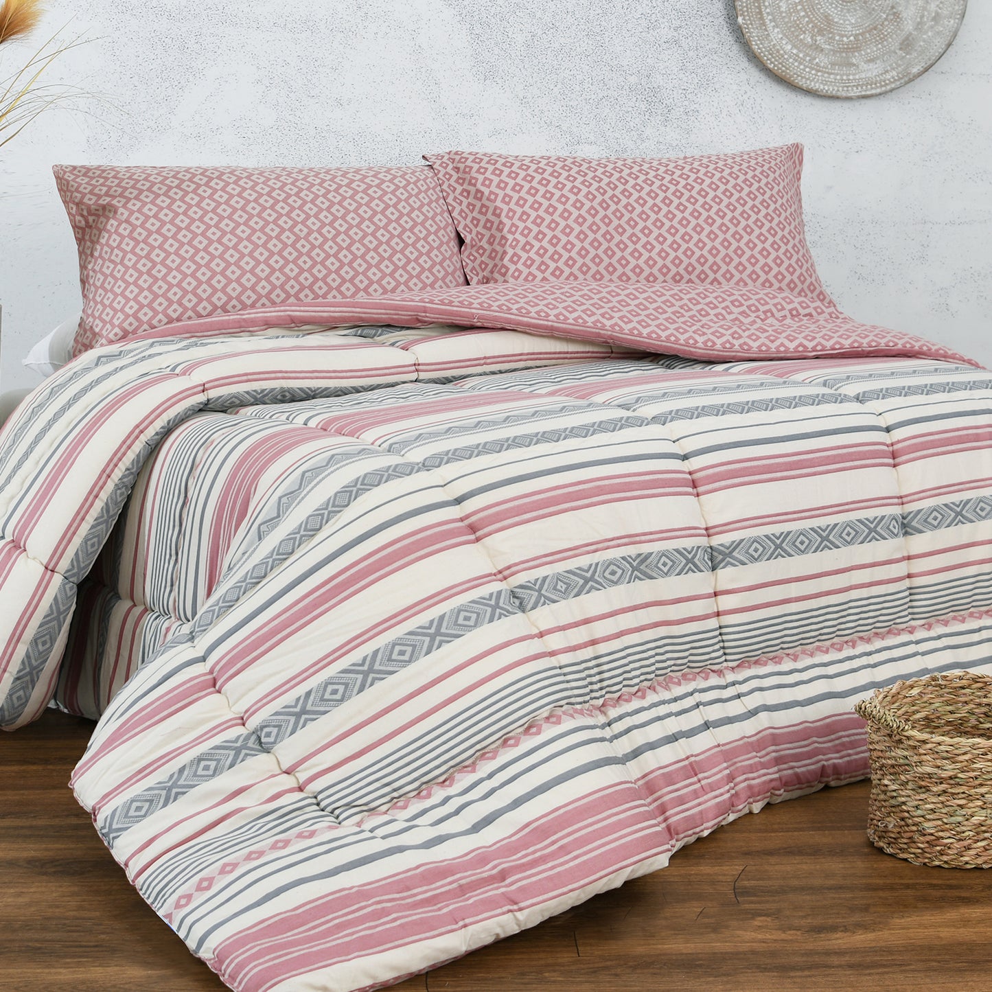 Jaquard Organic Duvet