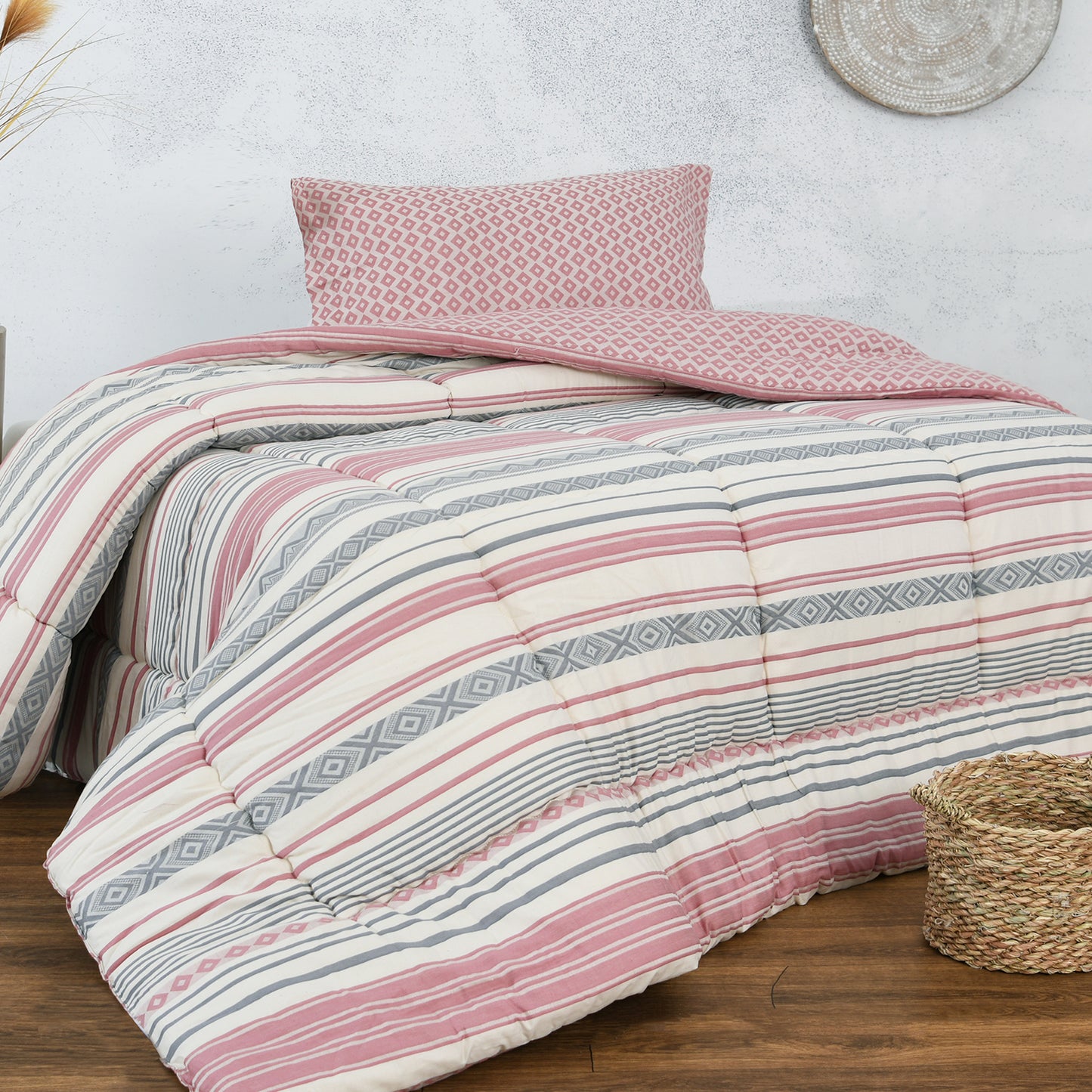 Jaquard Organic Duvet