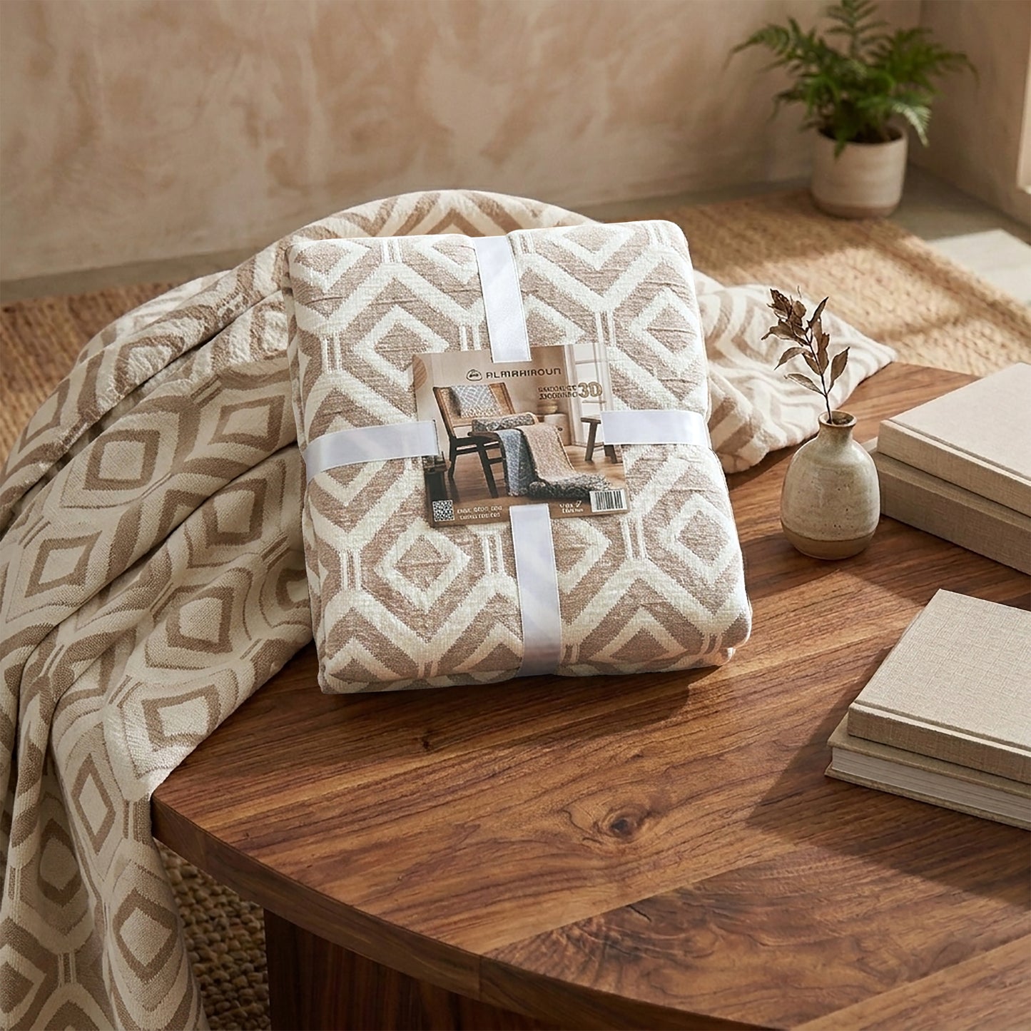 Jacquard  Coverlet