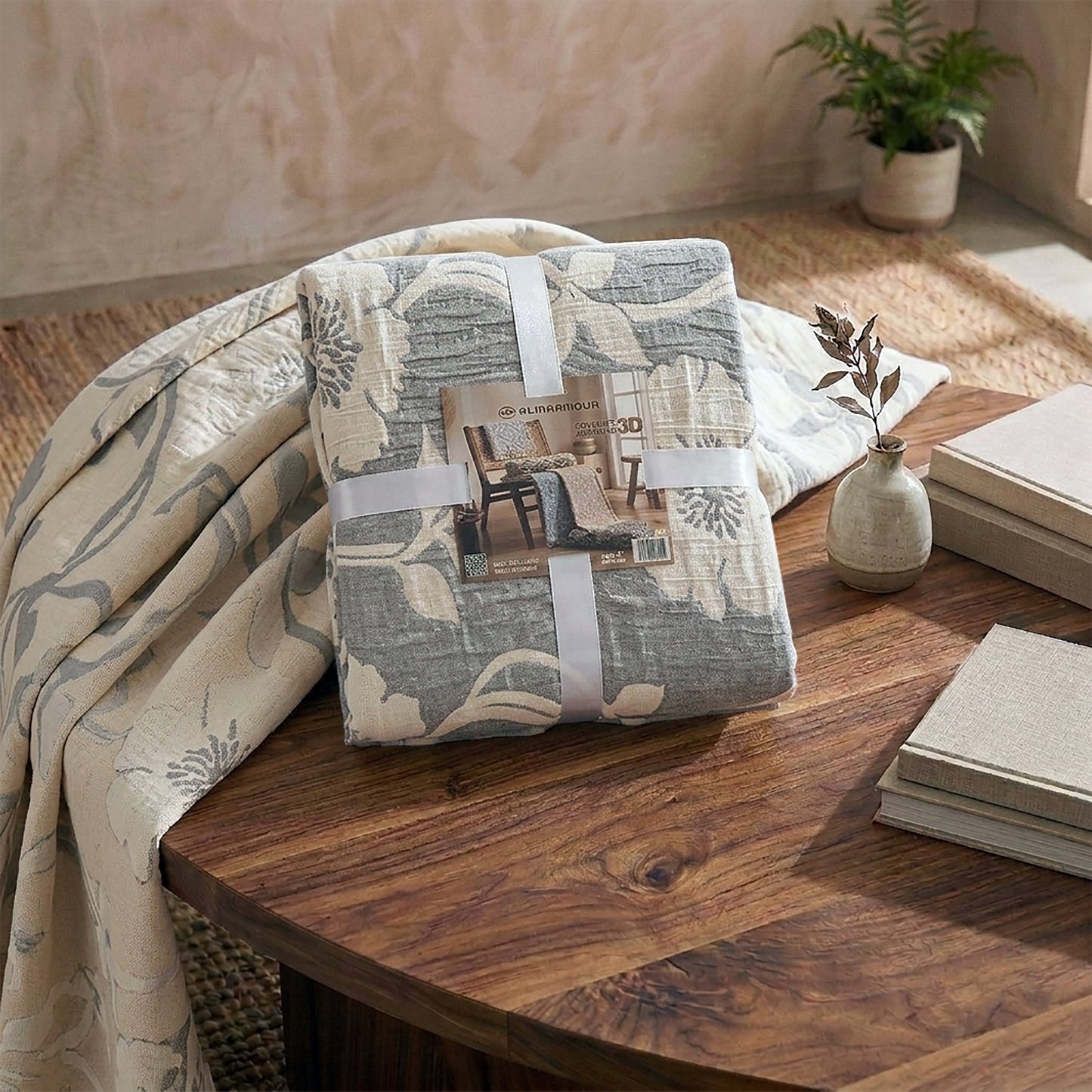 Jacquard  Coverlet