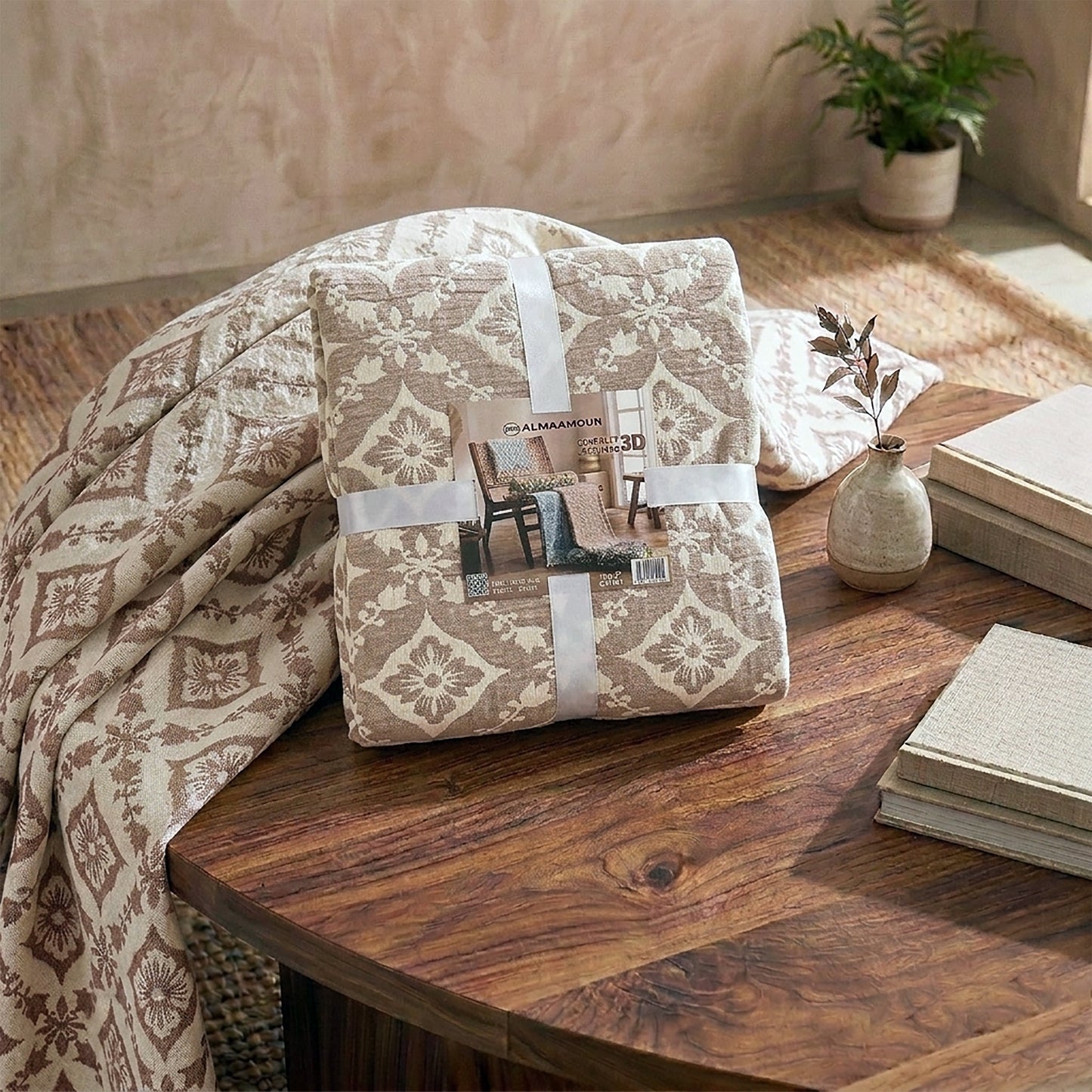 Jacquard  Coverlet