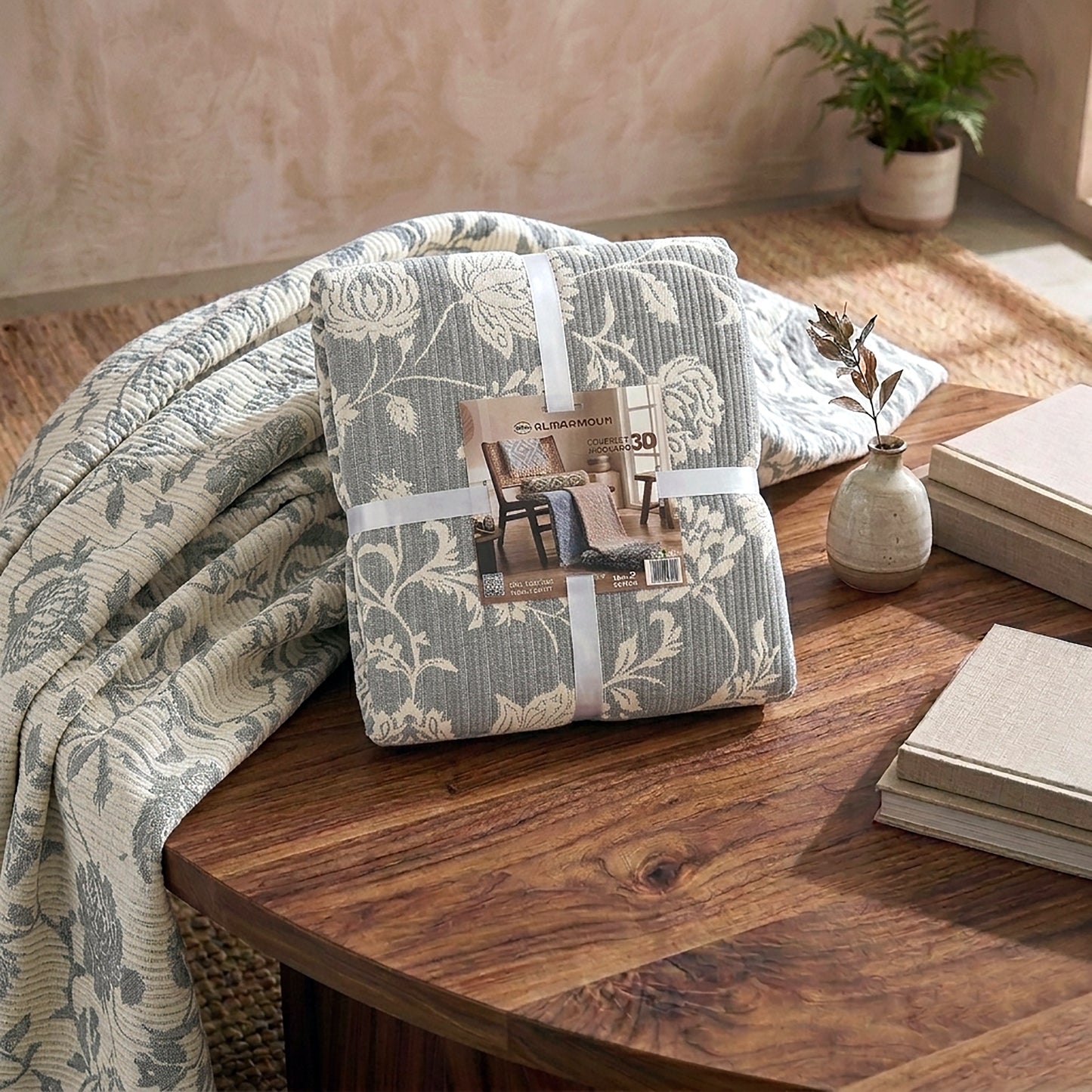Jacquard  Coverlet