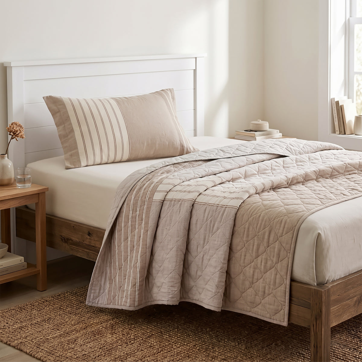 Organic Cotton coverlet